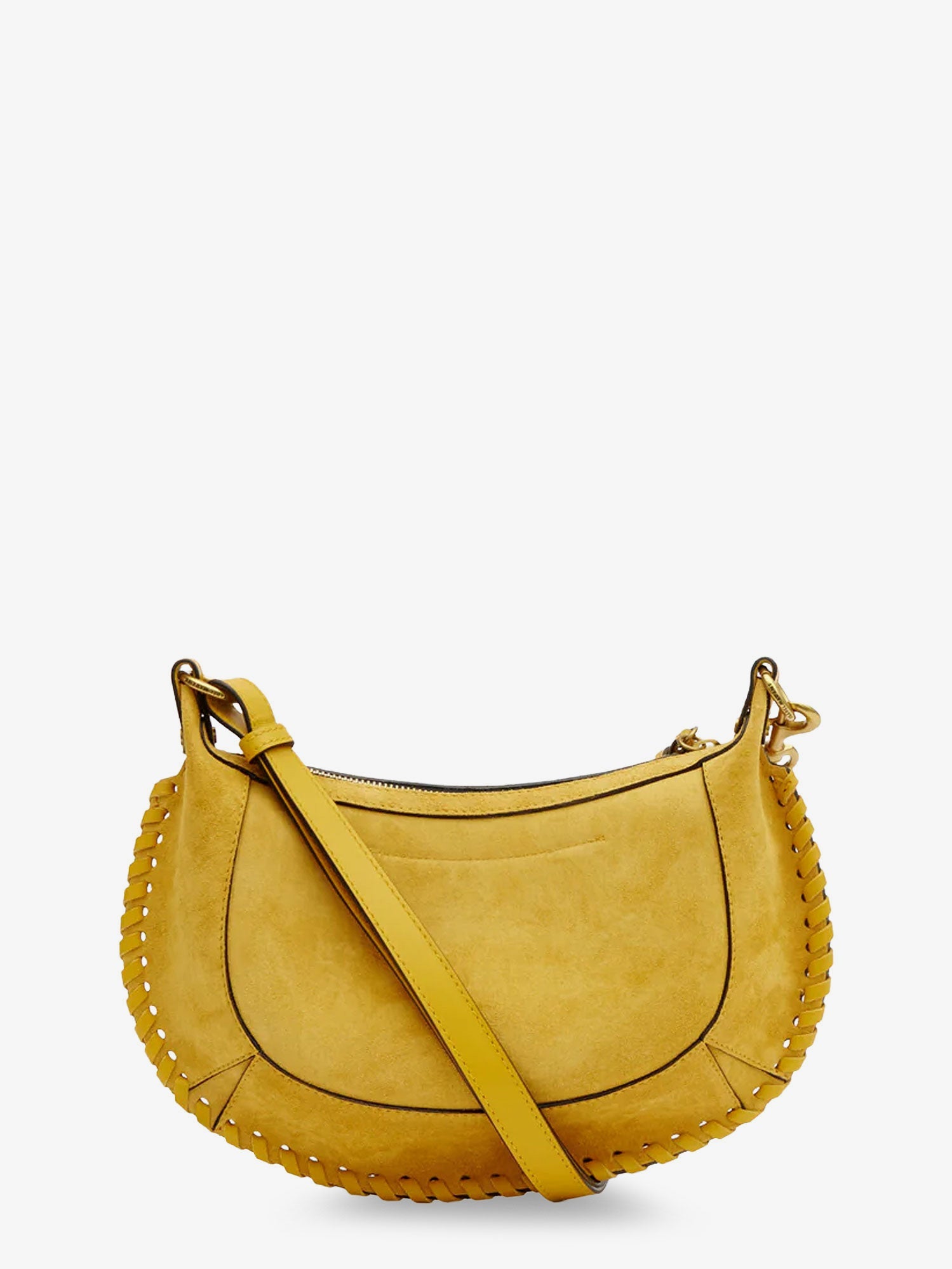 Isabel Marant Oskan Moon Suede Crossbody Bag