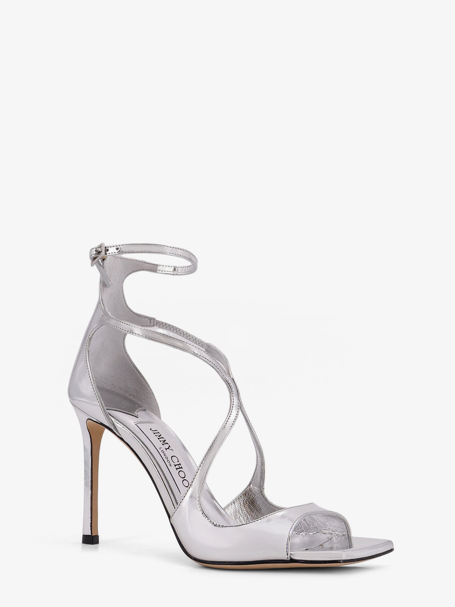 Jimmy Choo Shiny Leather Azia Sandals