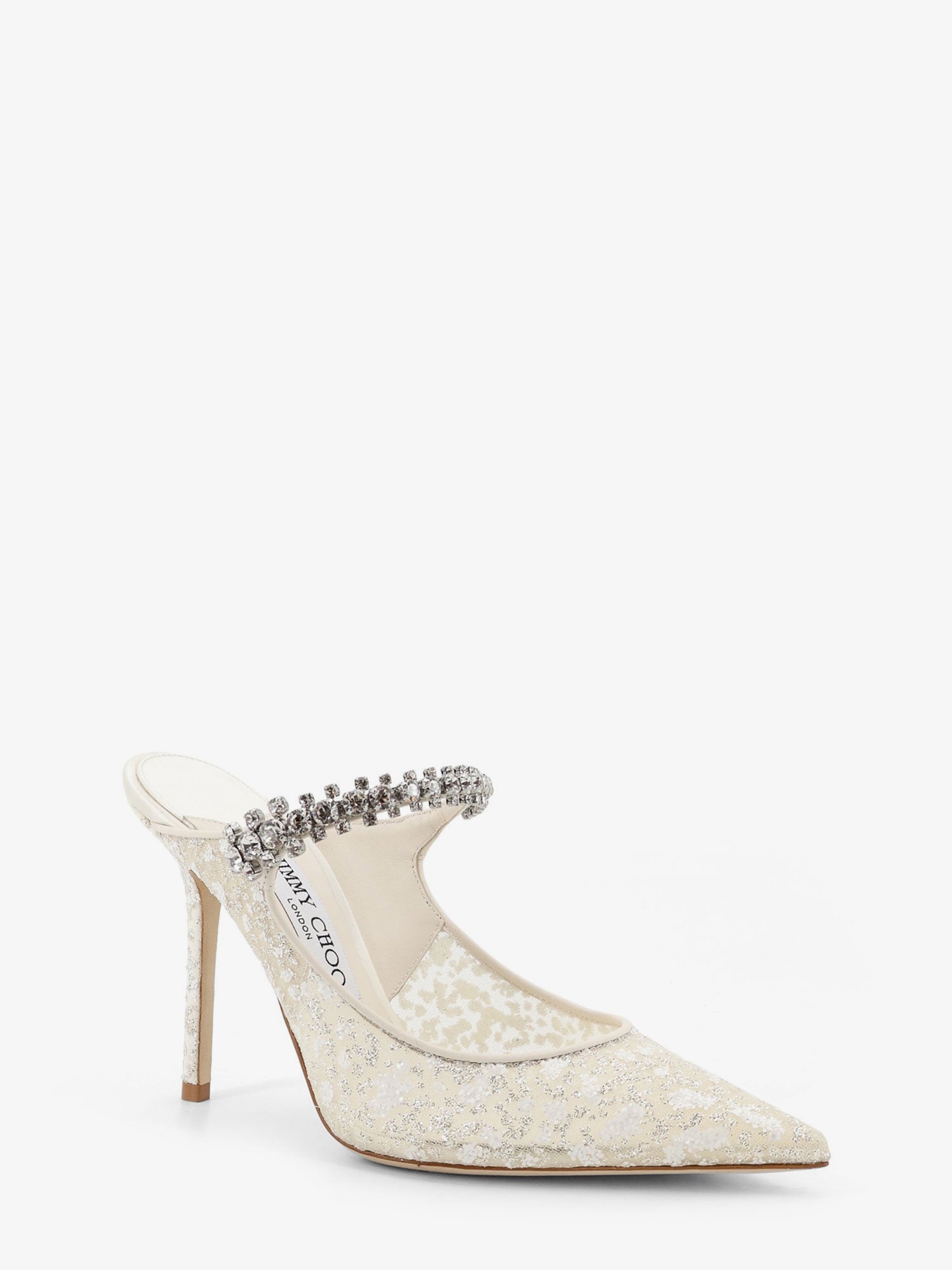 Jimmy Choo Embroidered Tulle Décolleté