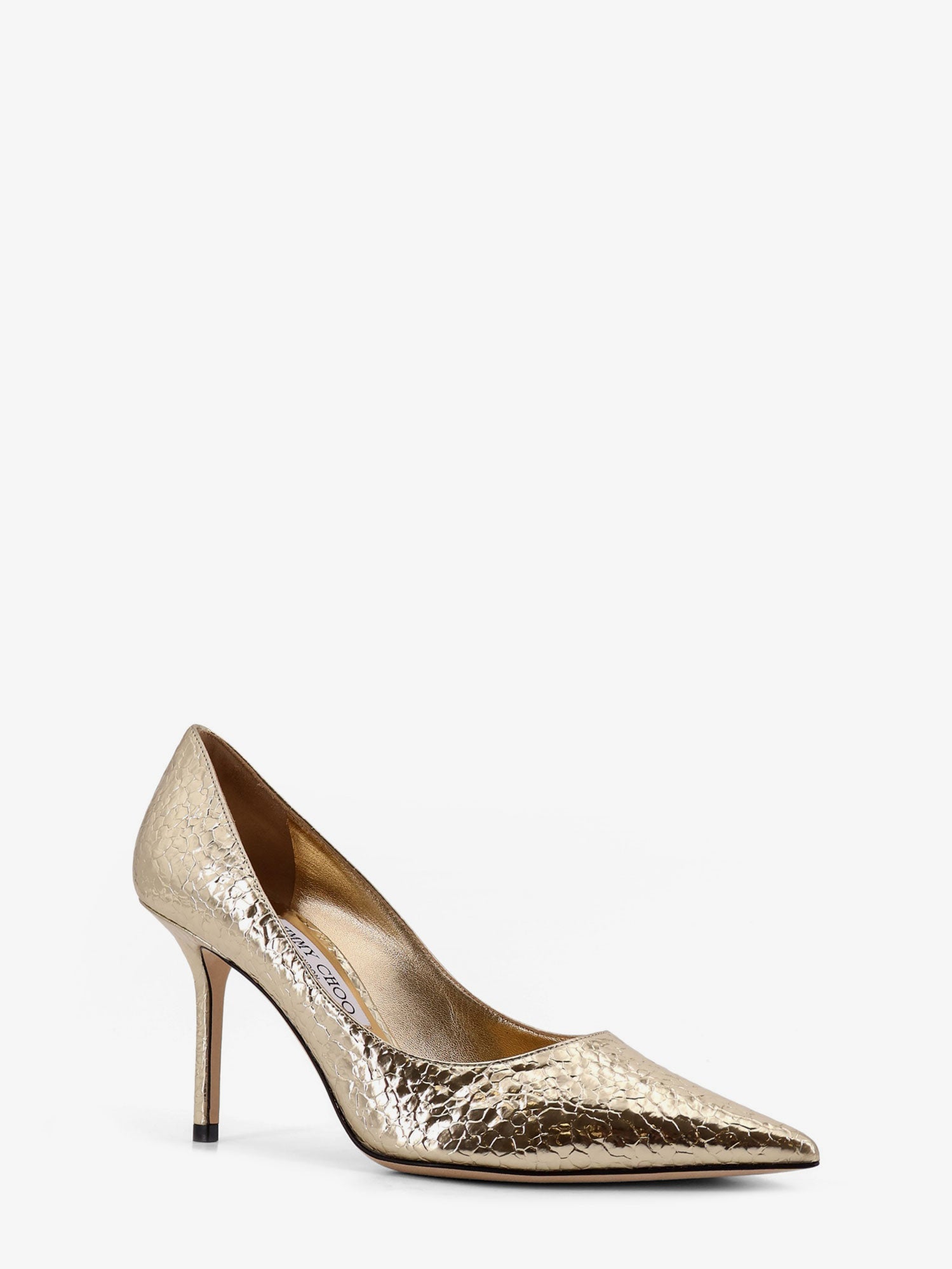 Jimmy Choo Love 85 Laminated Leather Pumps