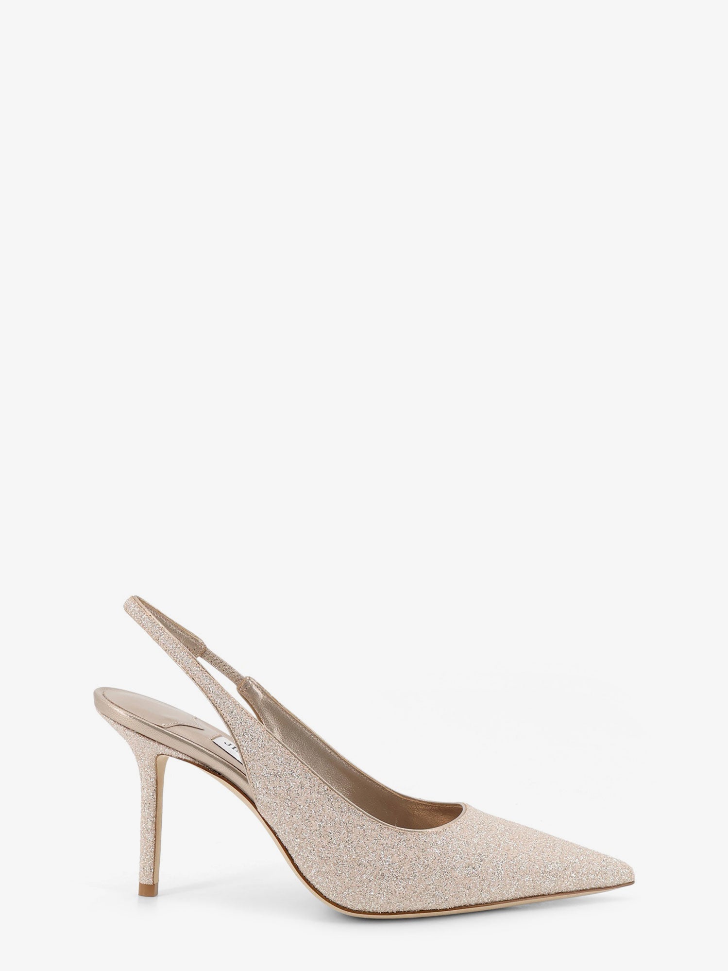 Jimmy Choo Love Décolleté With All-over Glitter Effect