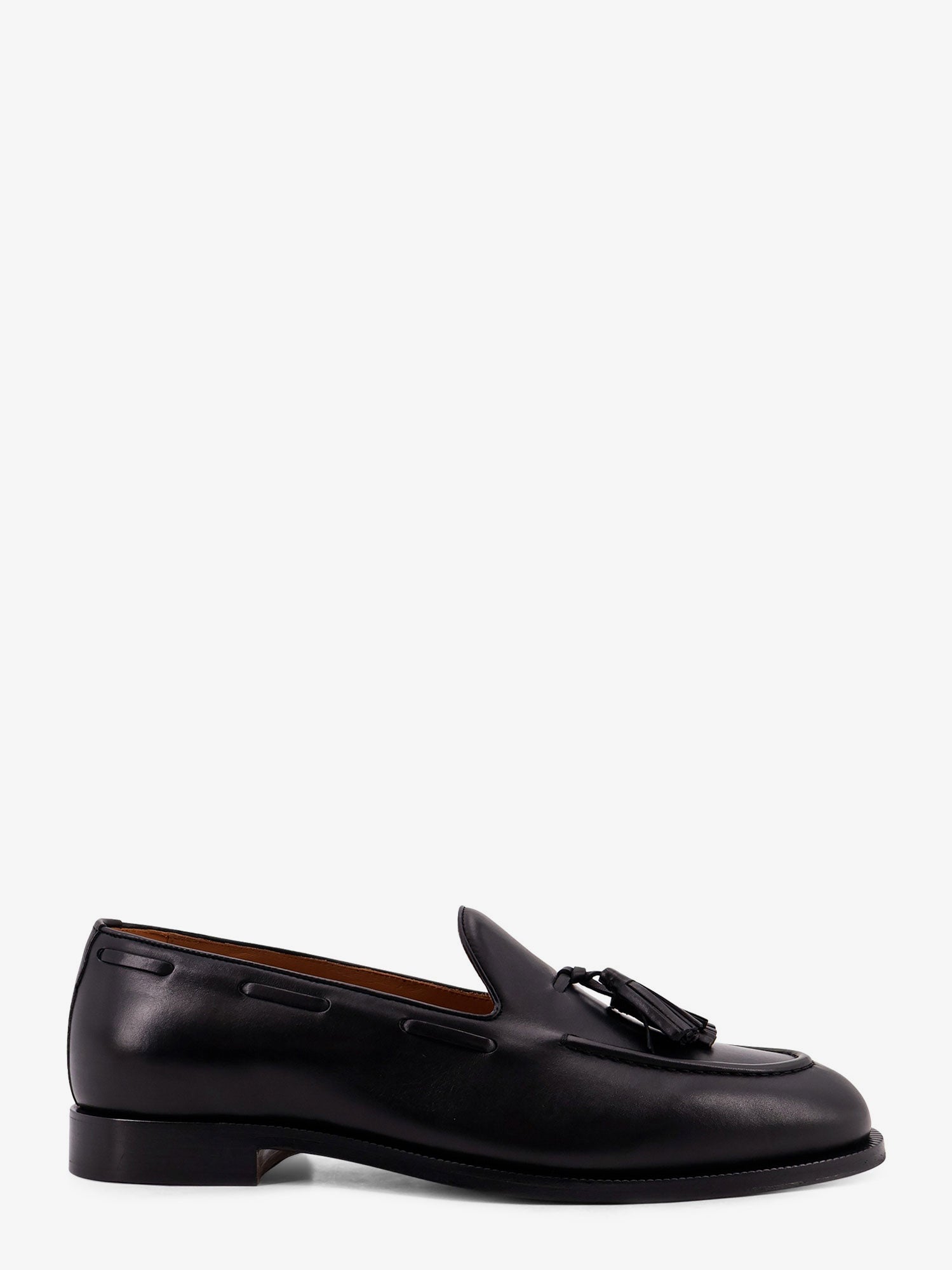 Loro Piana Serge Tassel Leather Loafers