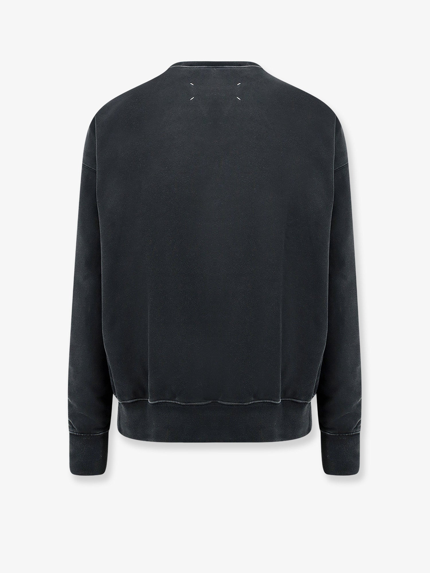 Maison Margiela Cotton Sweatshirt With Front Embroidered Logo