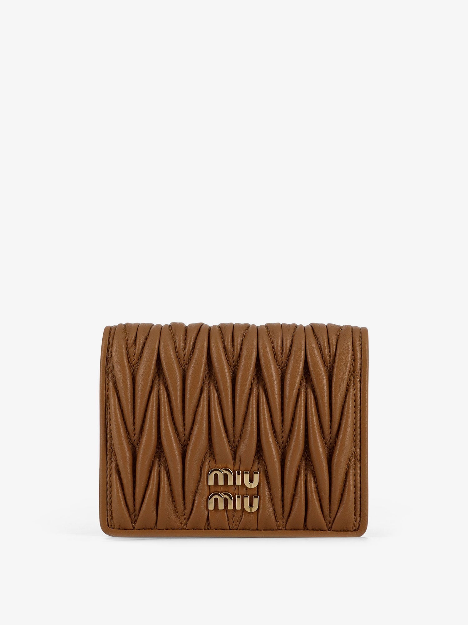 Miu Miu Quilted Leather Wallet