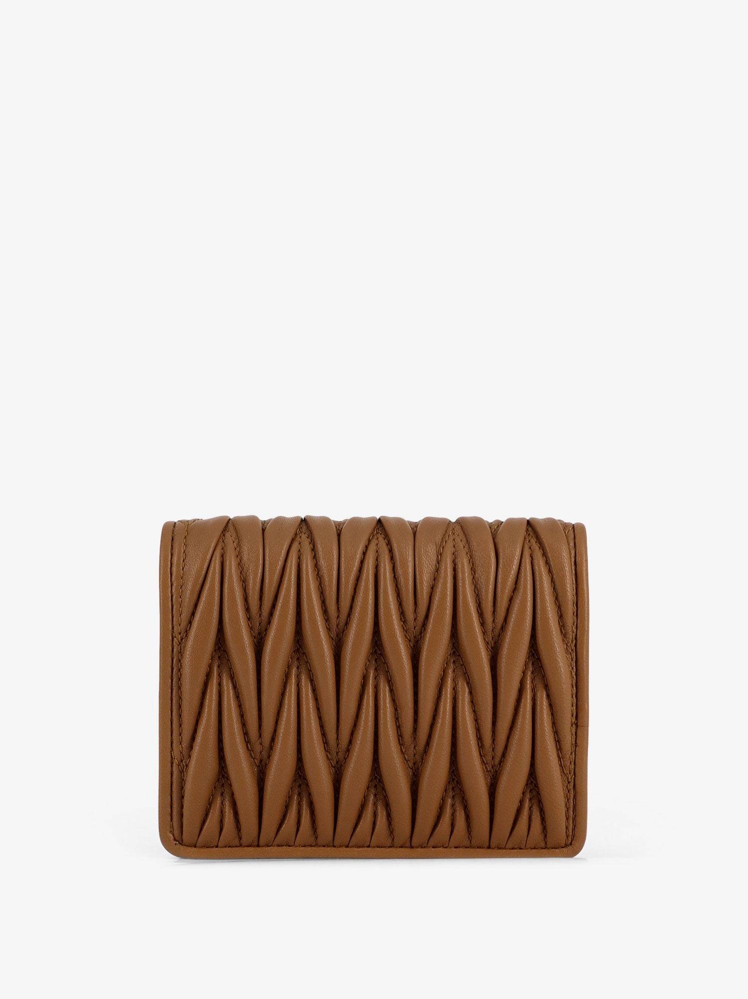 Miu Miu Quilted Leather Wallet