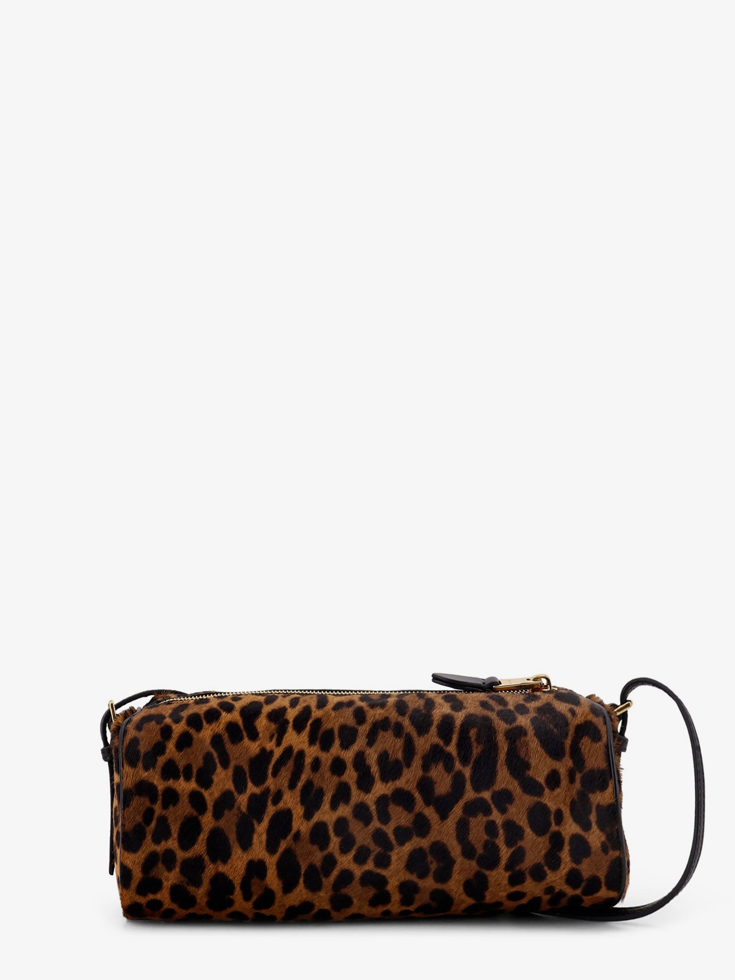 Miu Miu Pouch Leather Bag With Animal Print