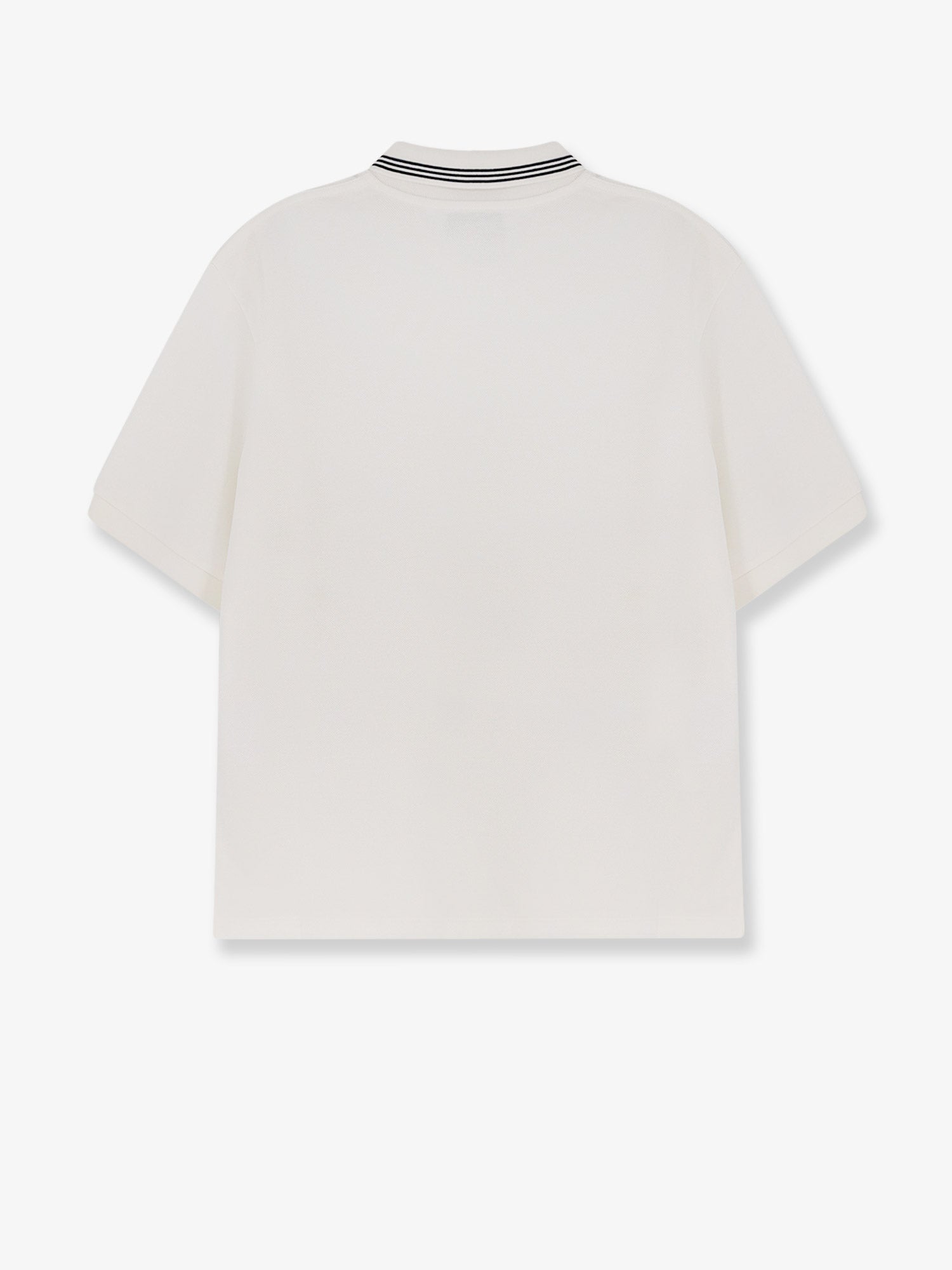 Miu Miu Cotton Polo Shirt With Asymmetric Zip