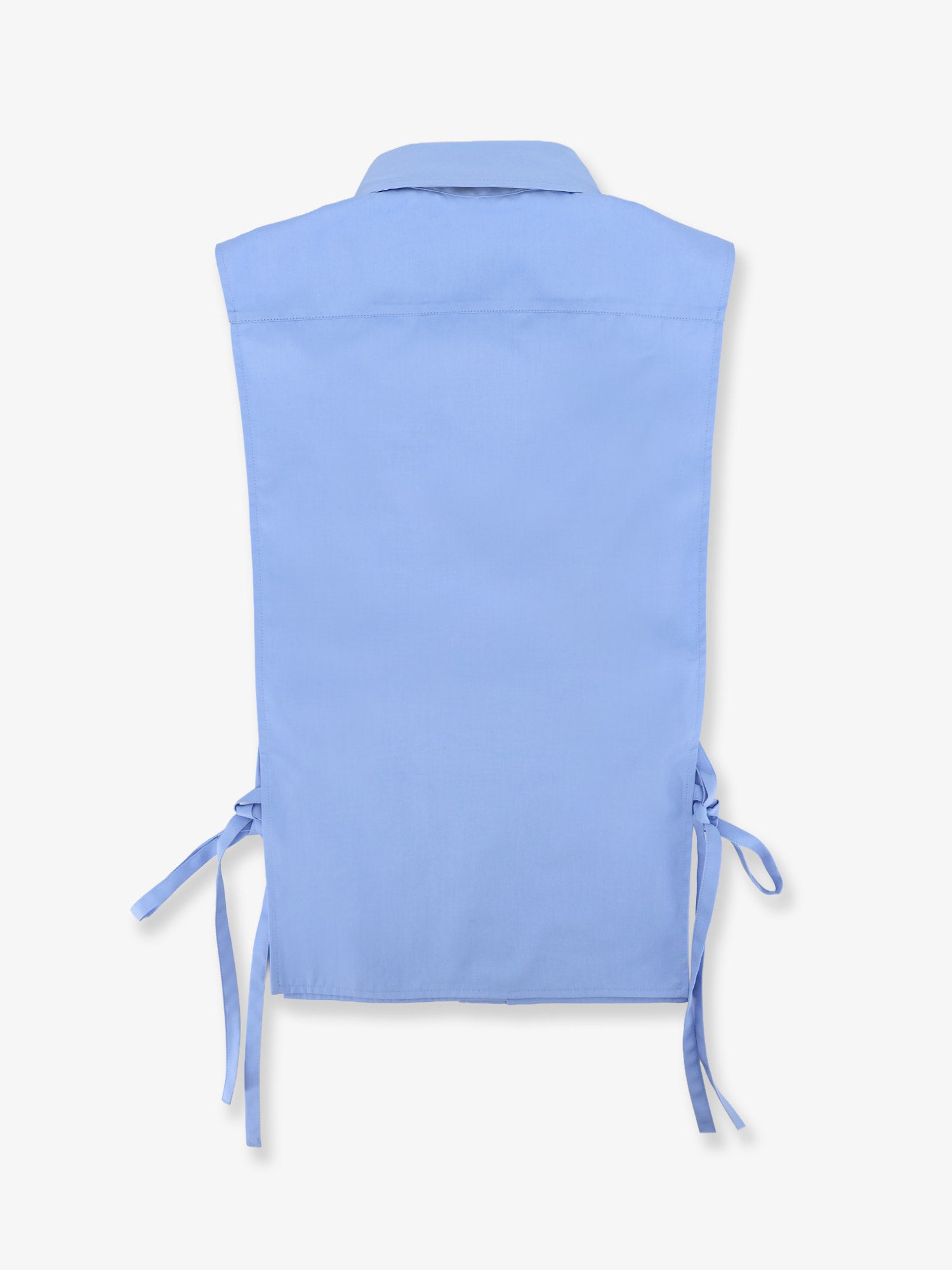 Miu Miu Cotton Shirt With Front Embroidered Logo