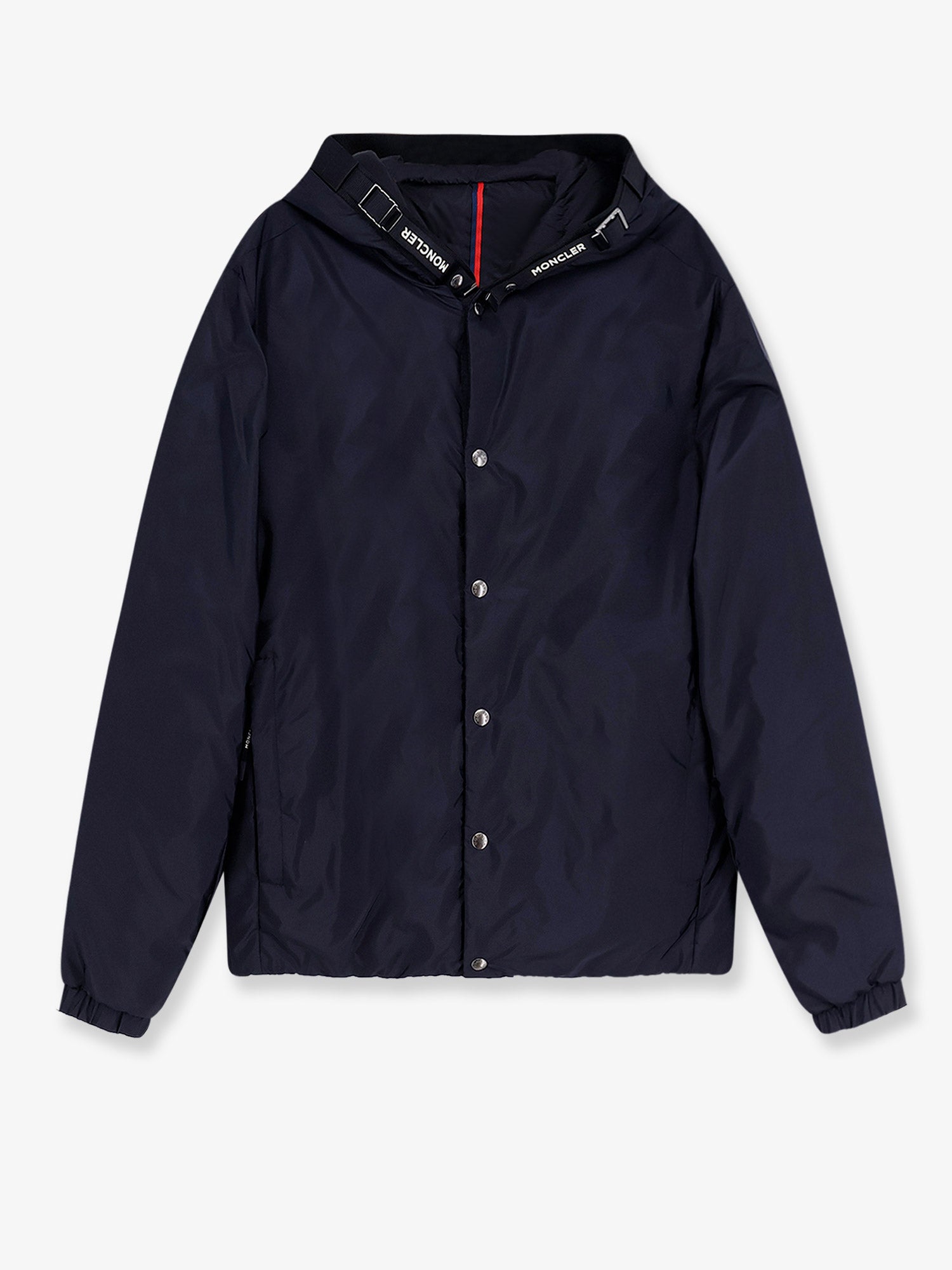 Moncler Trestraou Down Jacket With Grosgrain Profiles