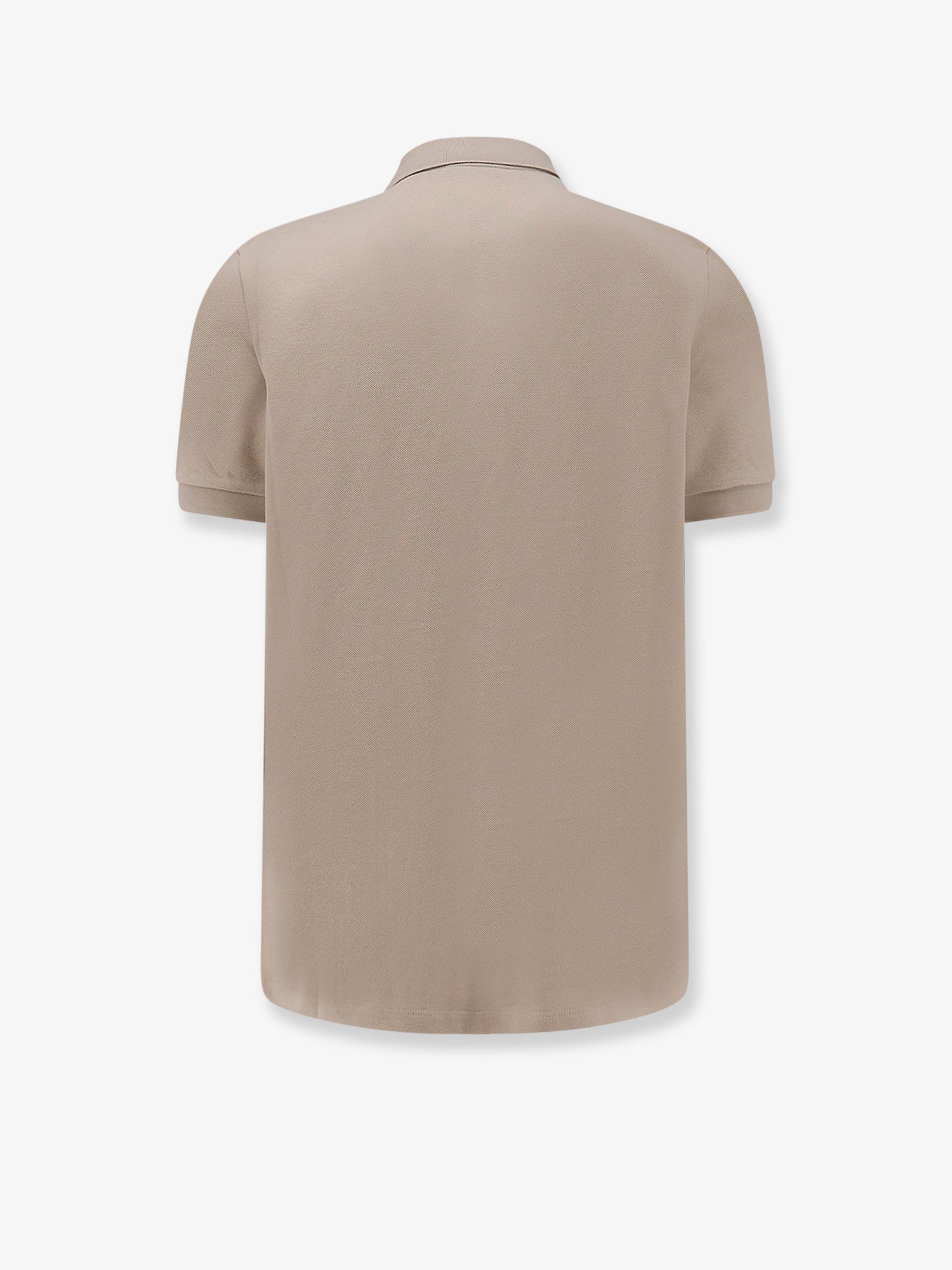 Moncler Cotton Polo Shirt With Logo