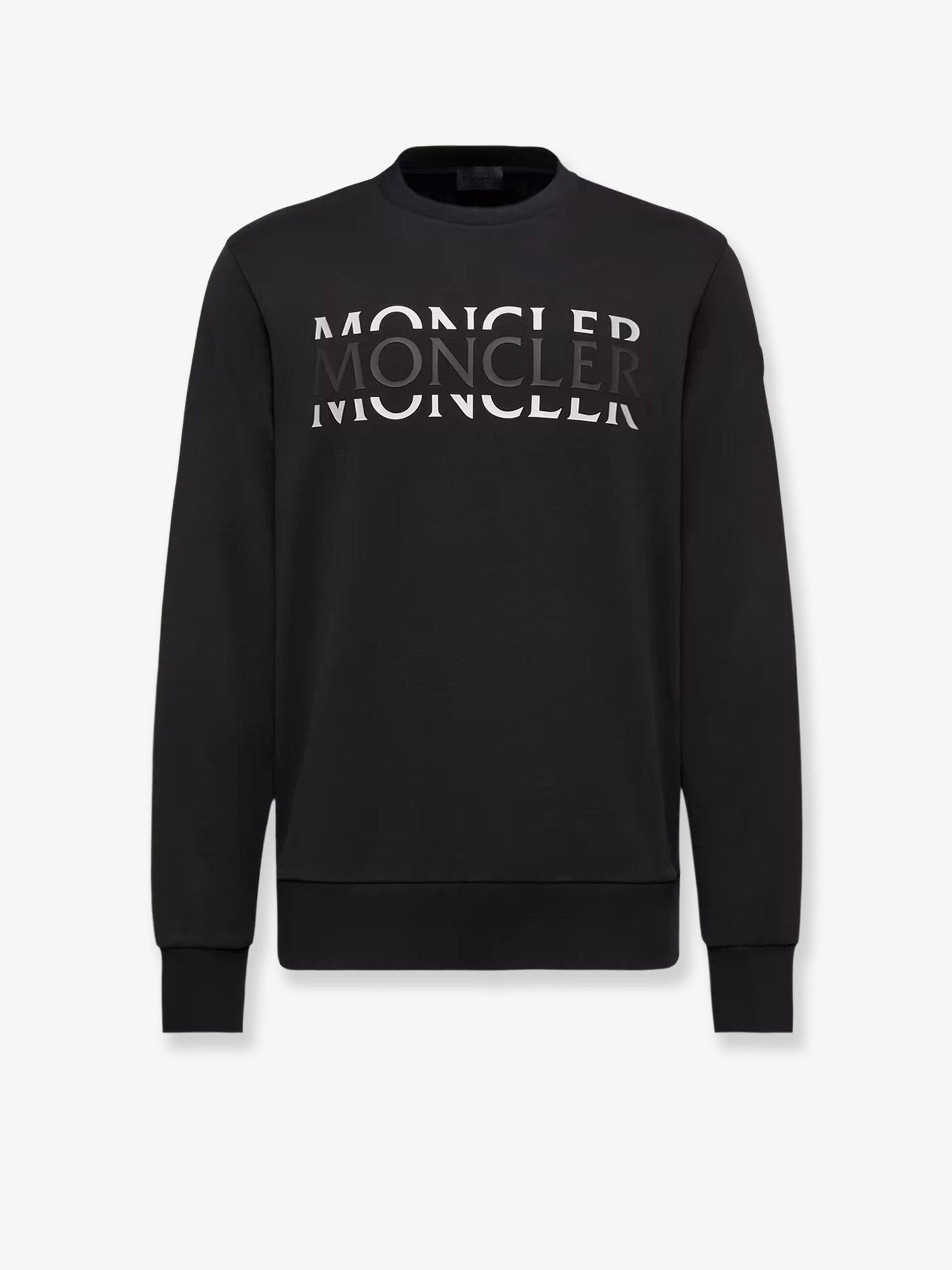 Moncler Cotton Sweatshirt With Logo Print