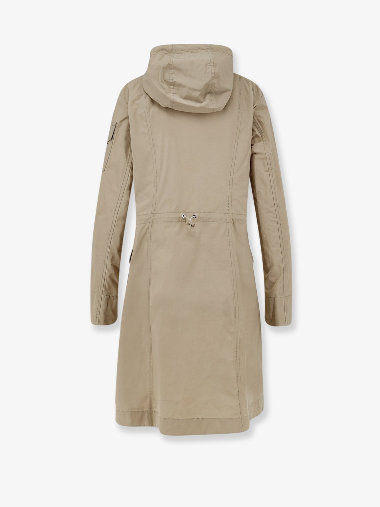 Moncler Laerte Cotton Blend Long Jacket