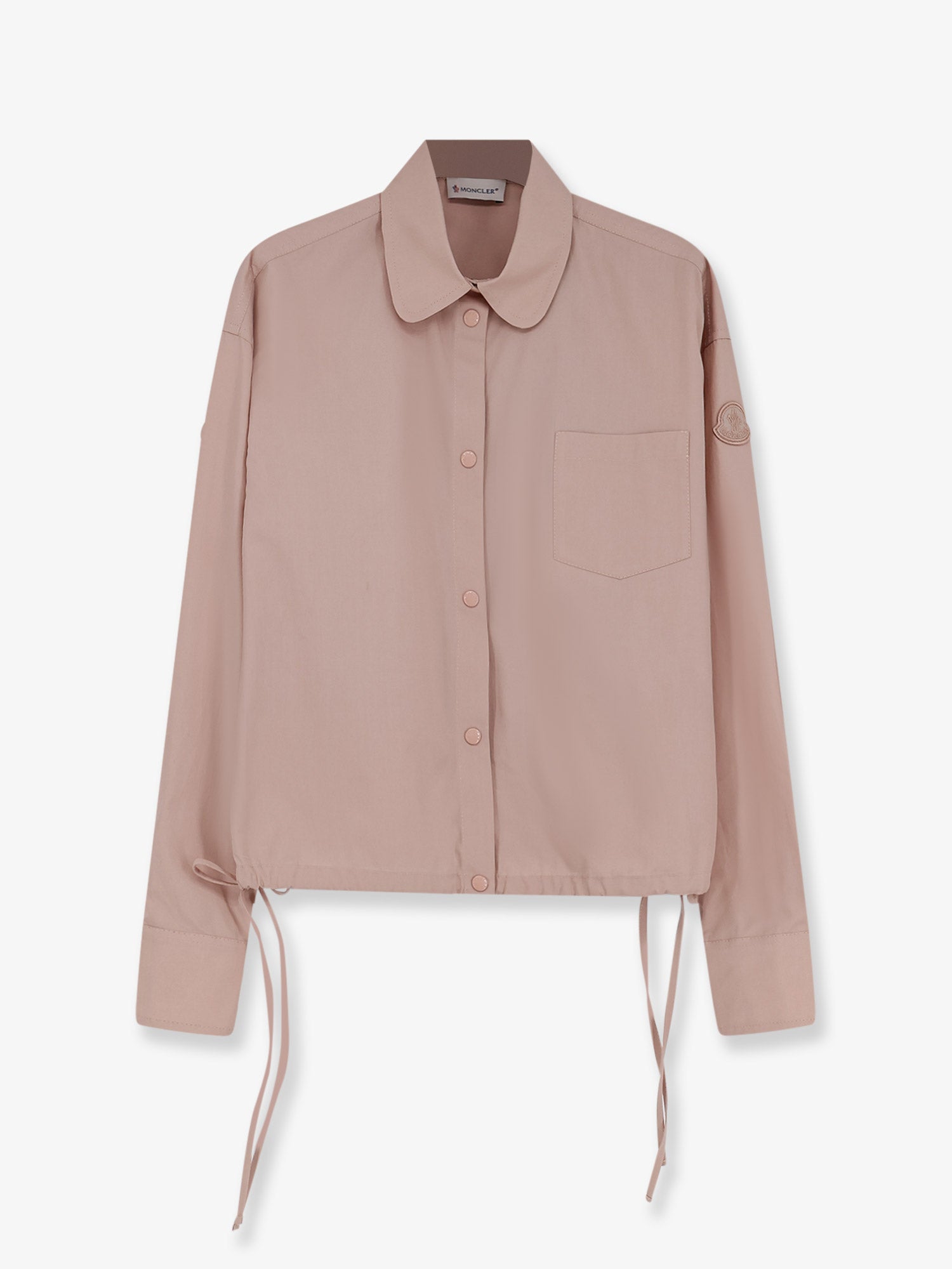 Moncler Cotton Shirt With Drawstring