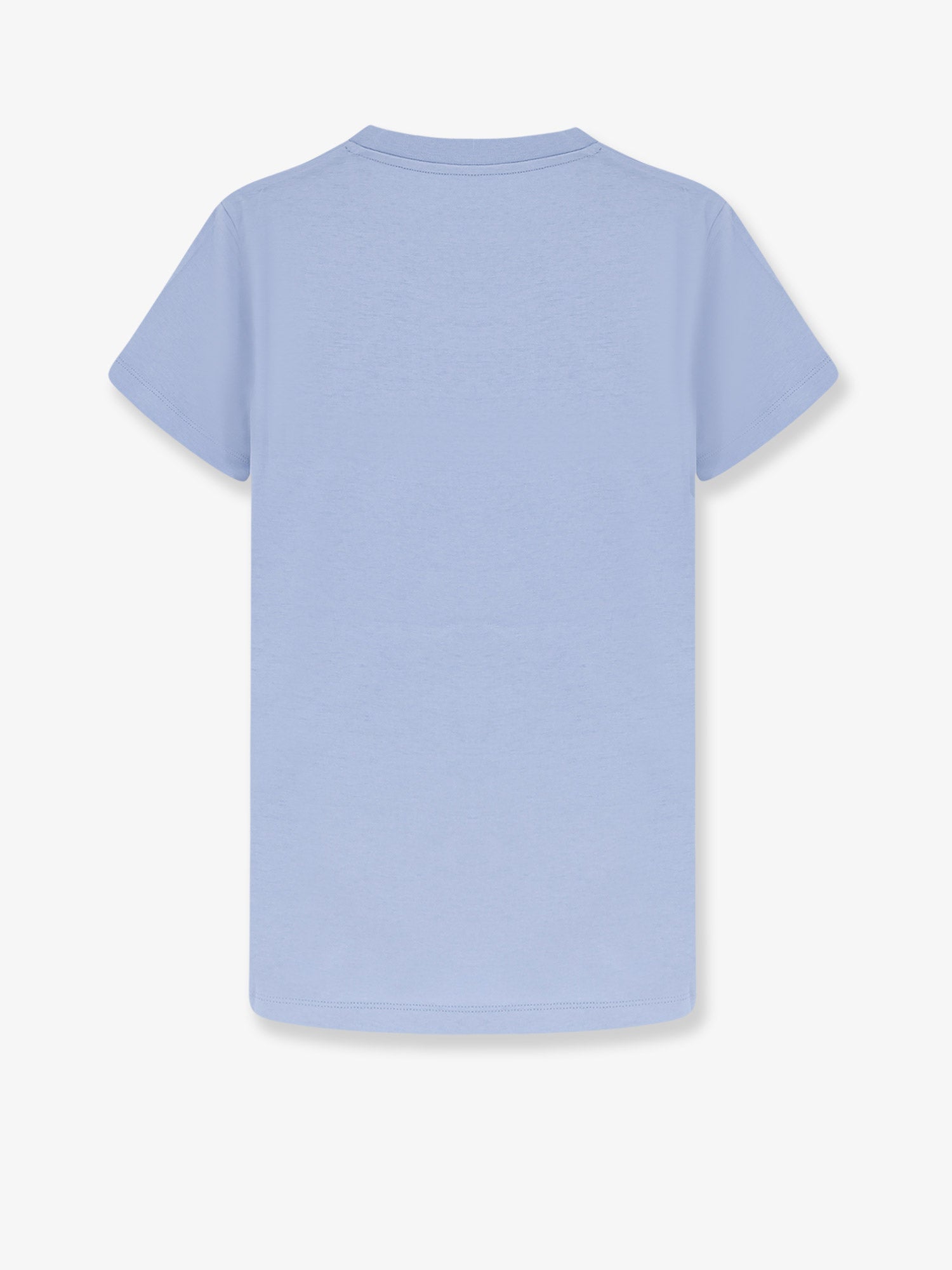 Moncler Cotton T-shirt With Flocked Logo On The Front