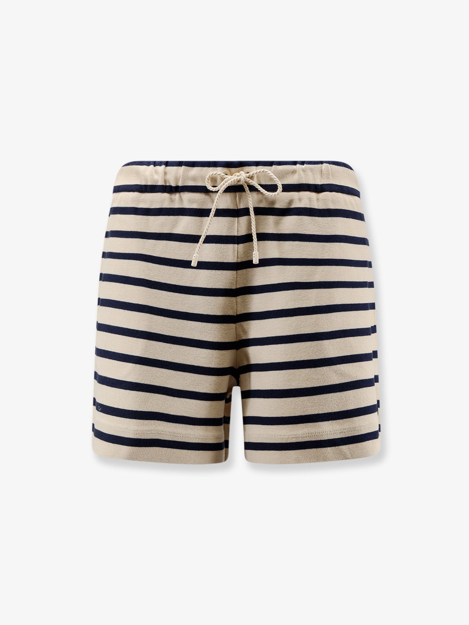 Moncler Cotton Shorts With Striped Pattern