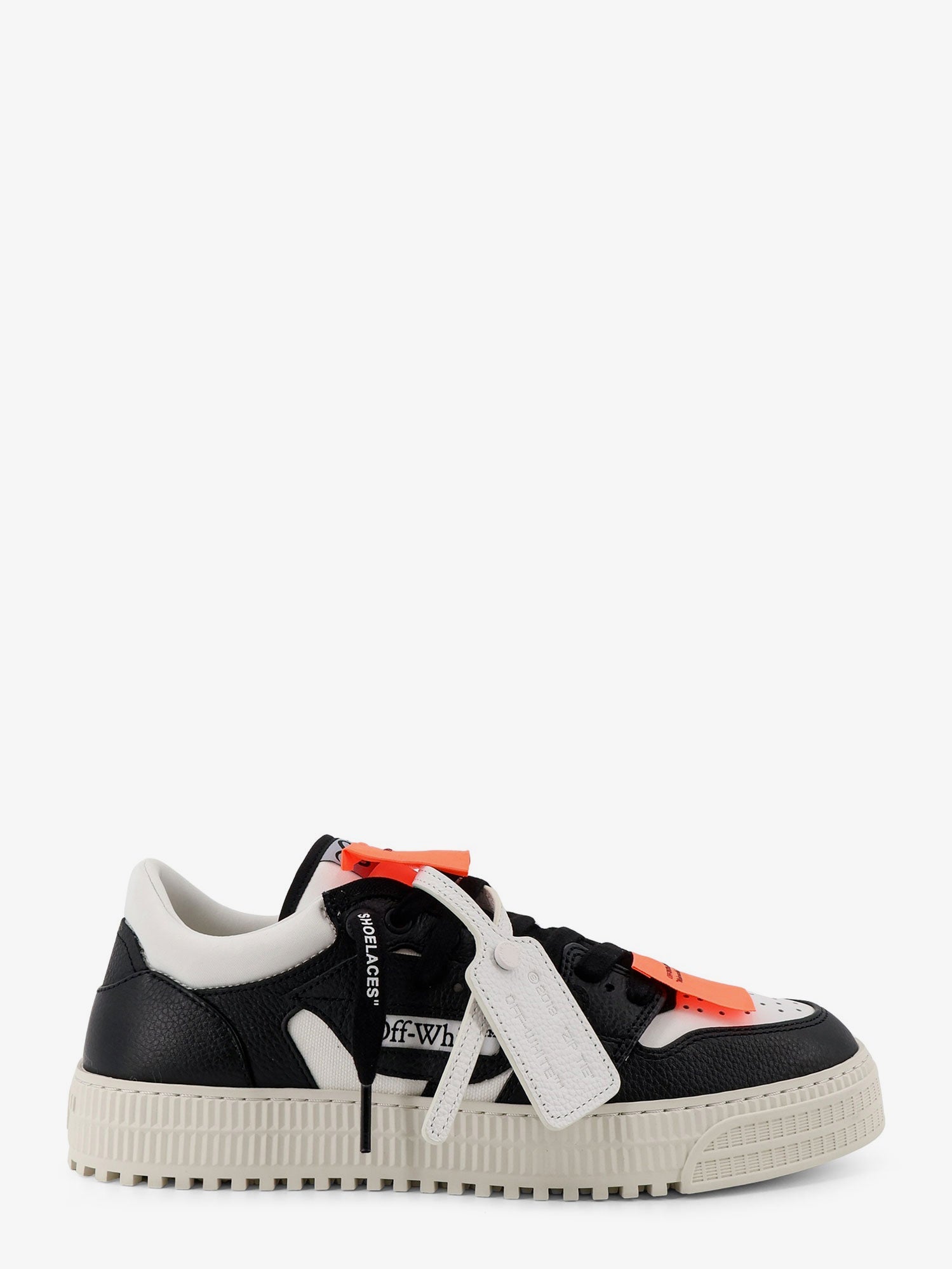 Off-White 3.0 Court Low Top Leather Sneakers