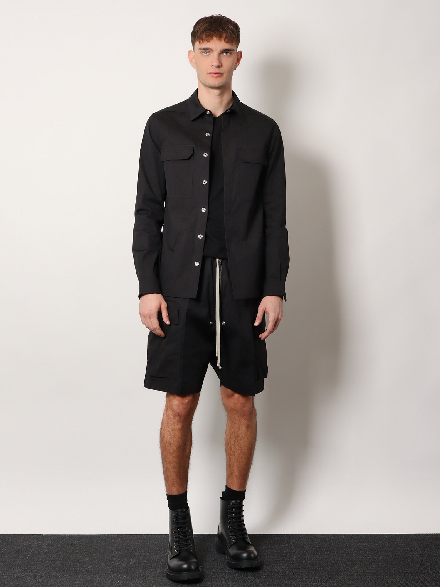 Rick Owens Organic Cotton Shorts