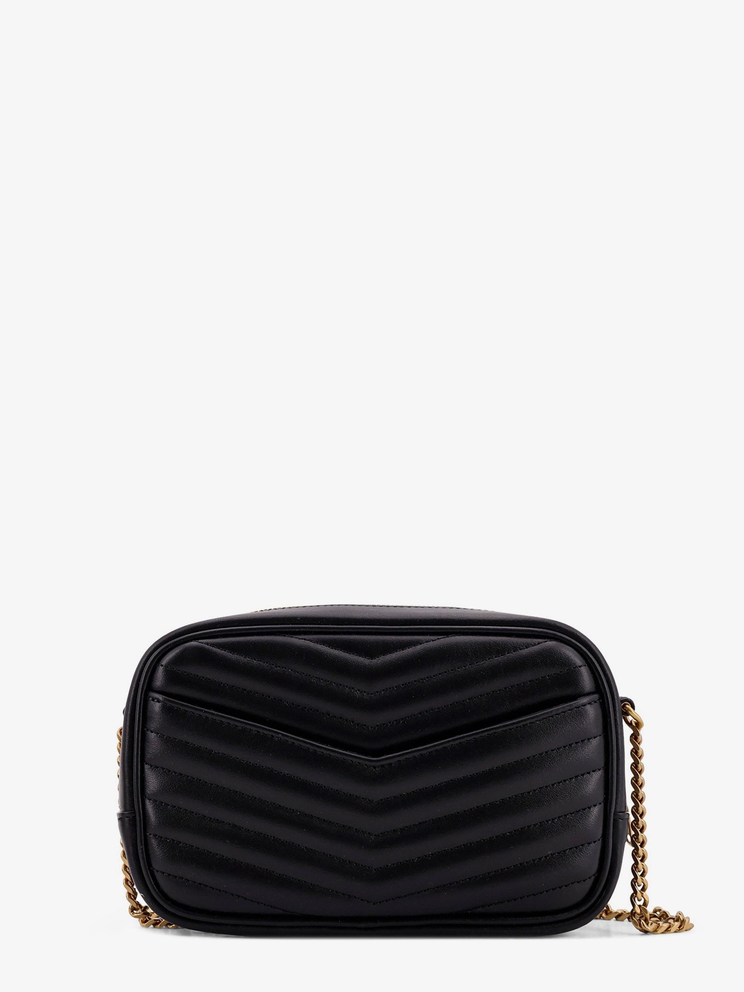 Saint Laurent Mini Lou Quilted Leather Crossbody Bag