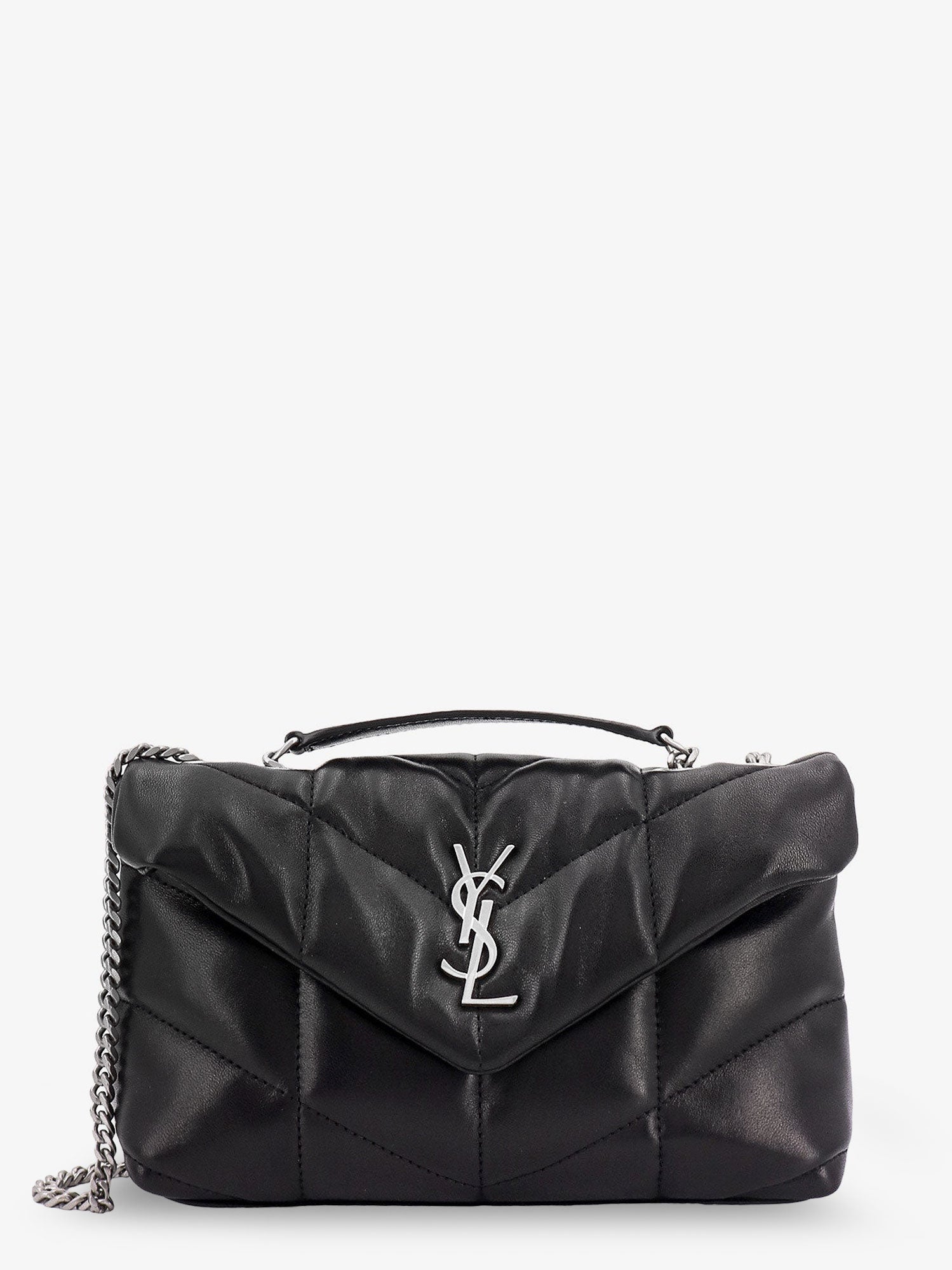 Saint Laurent Loulou Puffer Toy Matelassé Leather Crossbody Bag