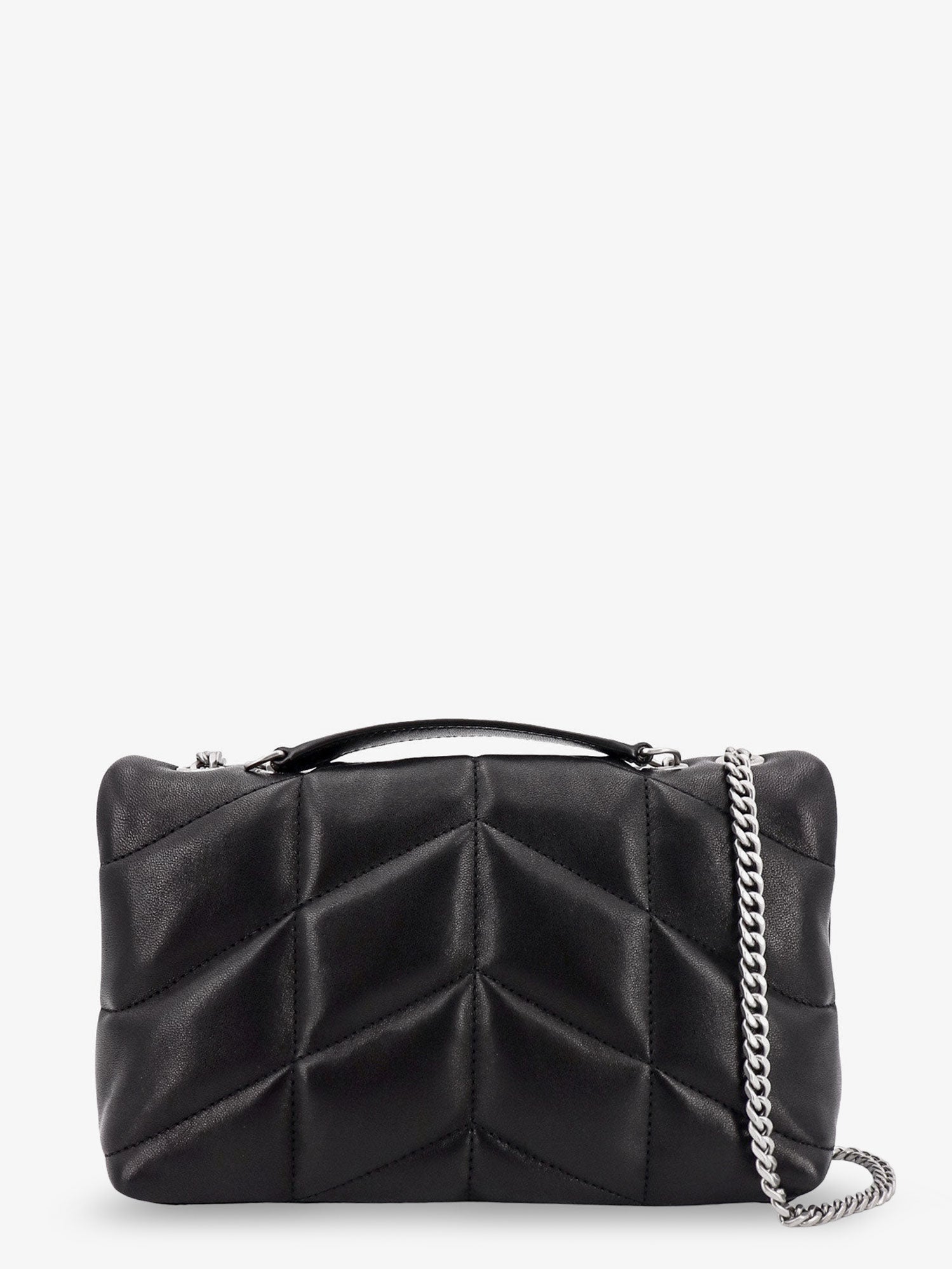 Saint Laurent Loulou Puffer Toy Matelassé Leather Crossbody Bag