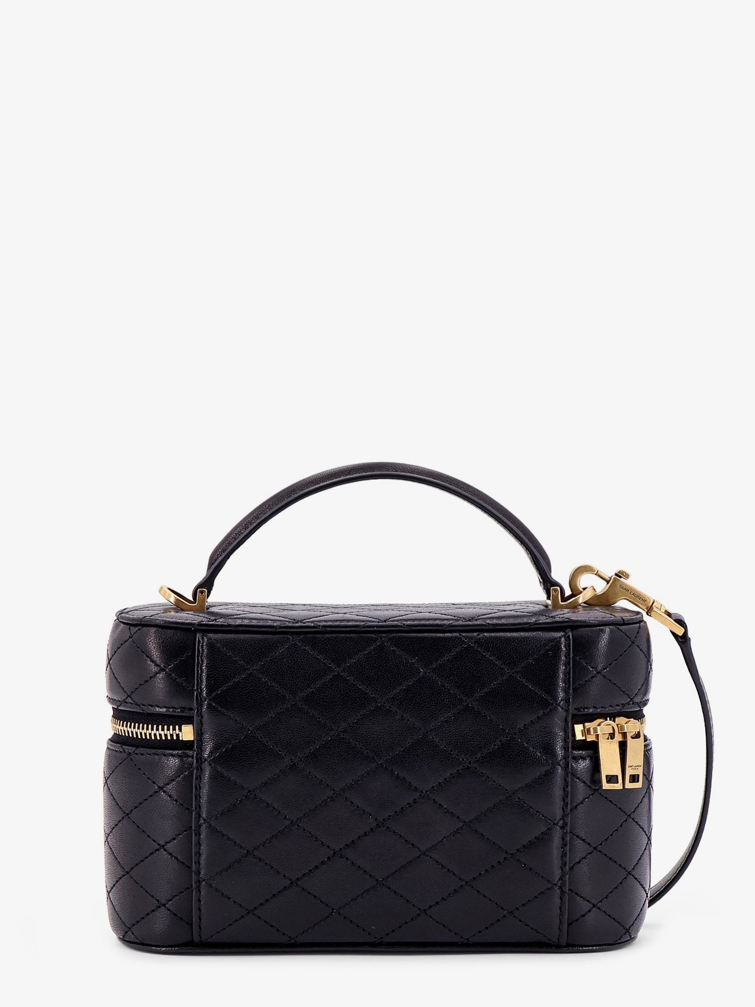 Saint Laurent Gaby Vanity Bag Leather Crossbody Bag