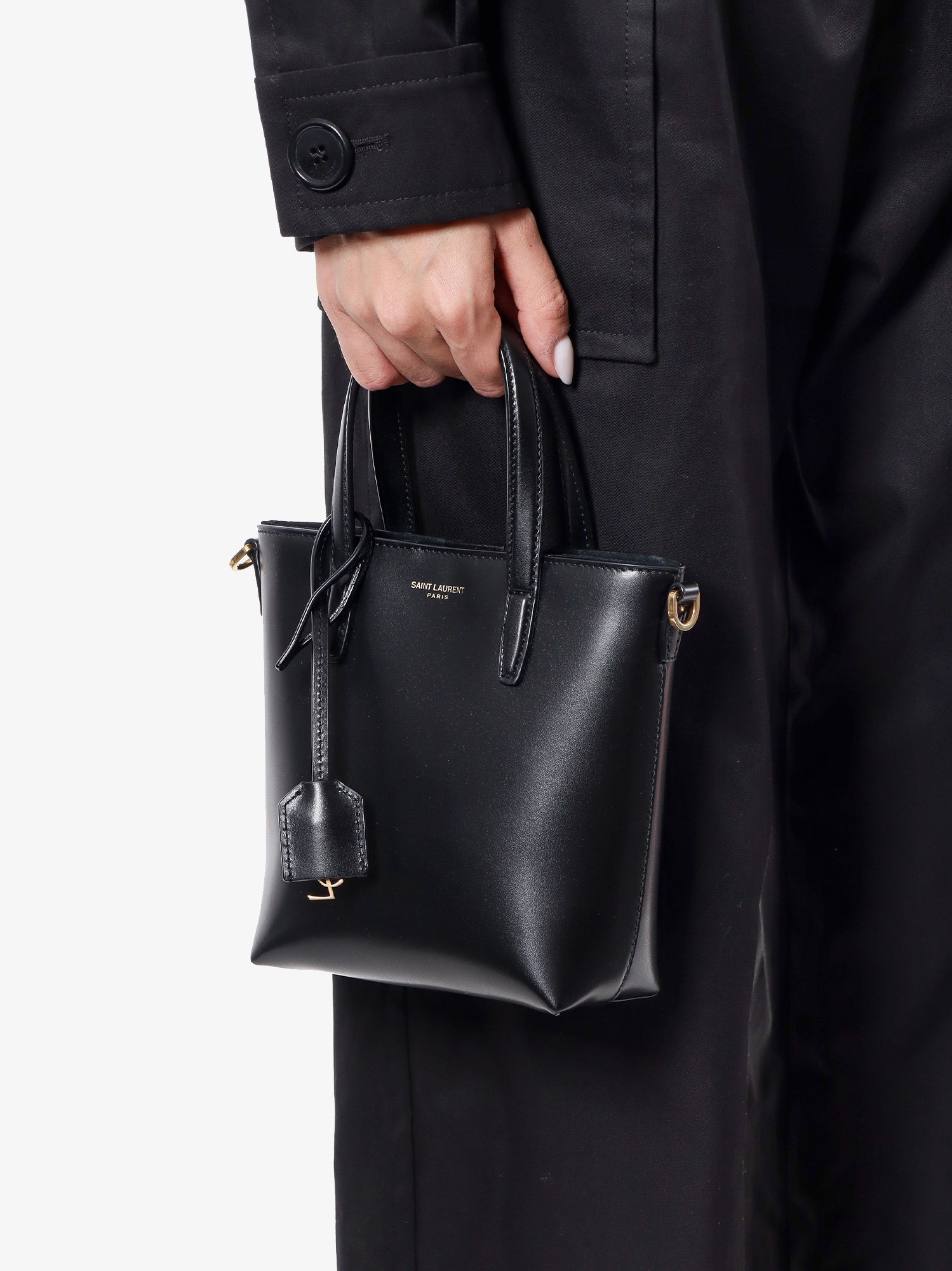 Saint Laurent Mini Toy Leather Crossbody Bag