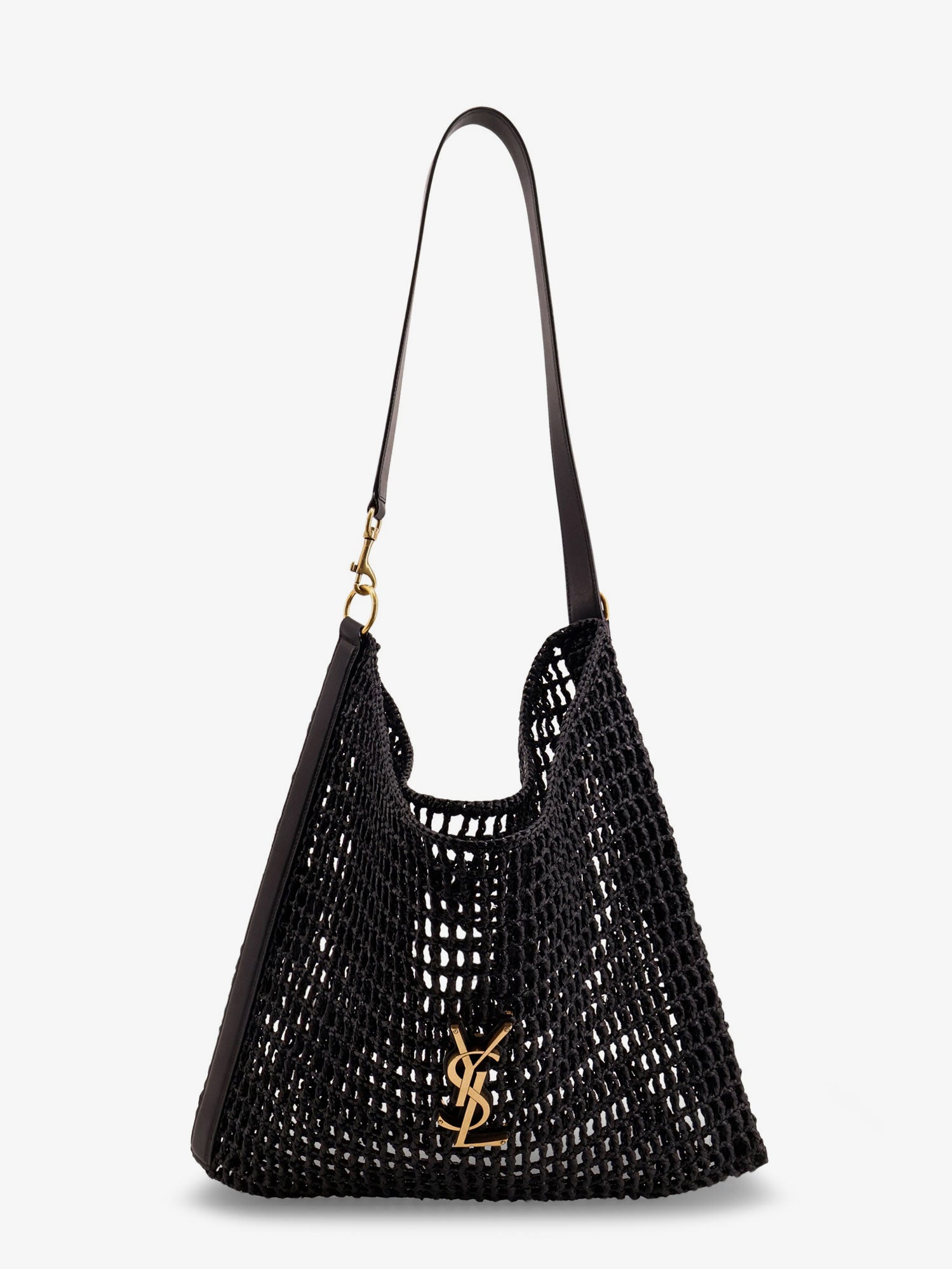 Saint Laurent Raffia Shoulder Bag