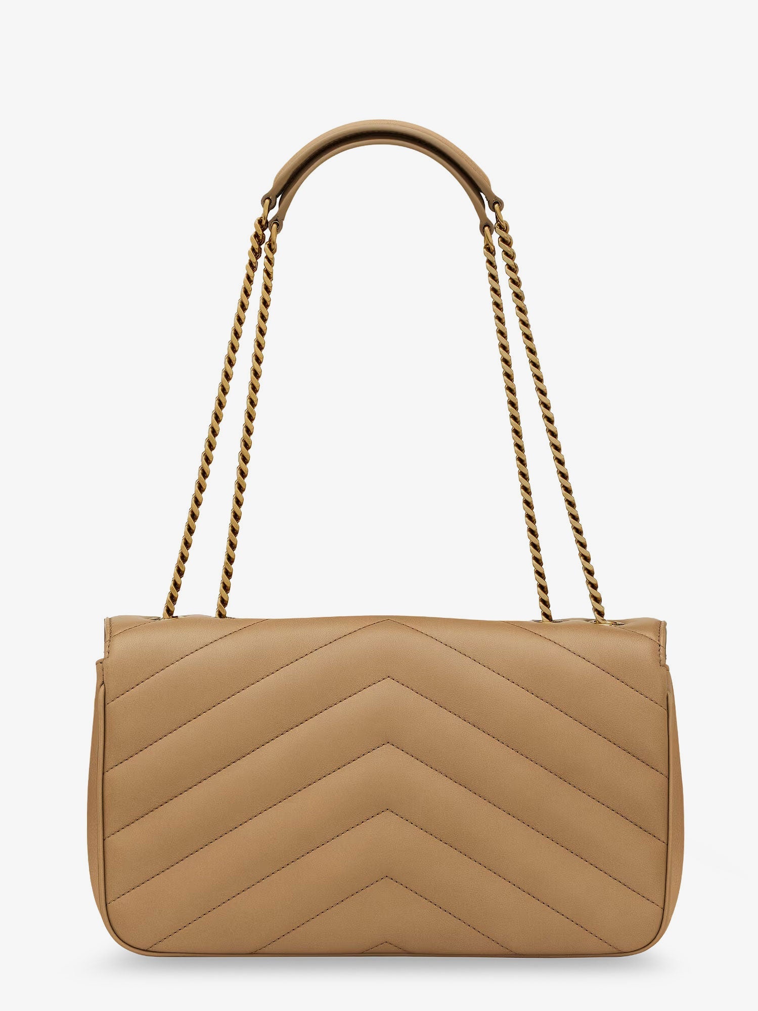 Saint Laurent Loulou Leather Shoulder Bag