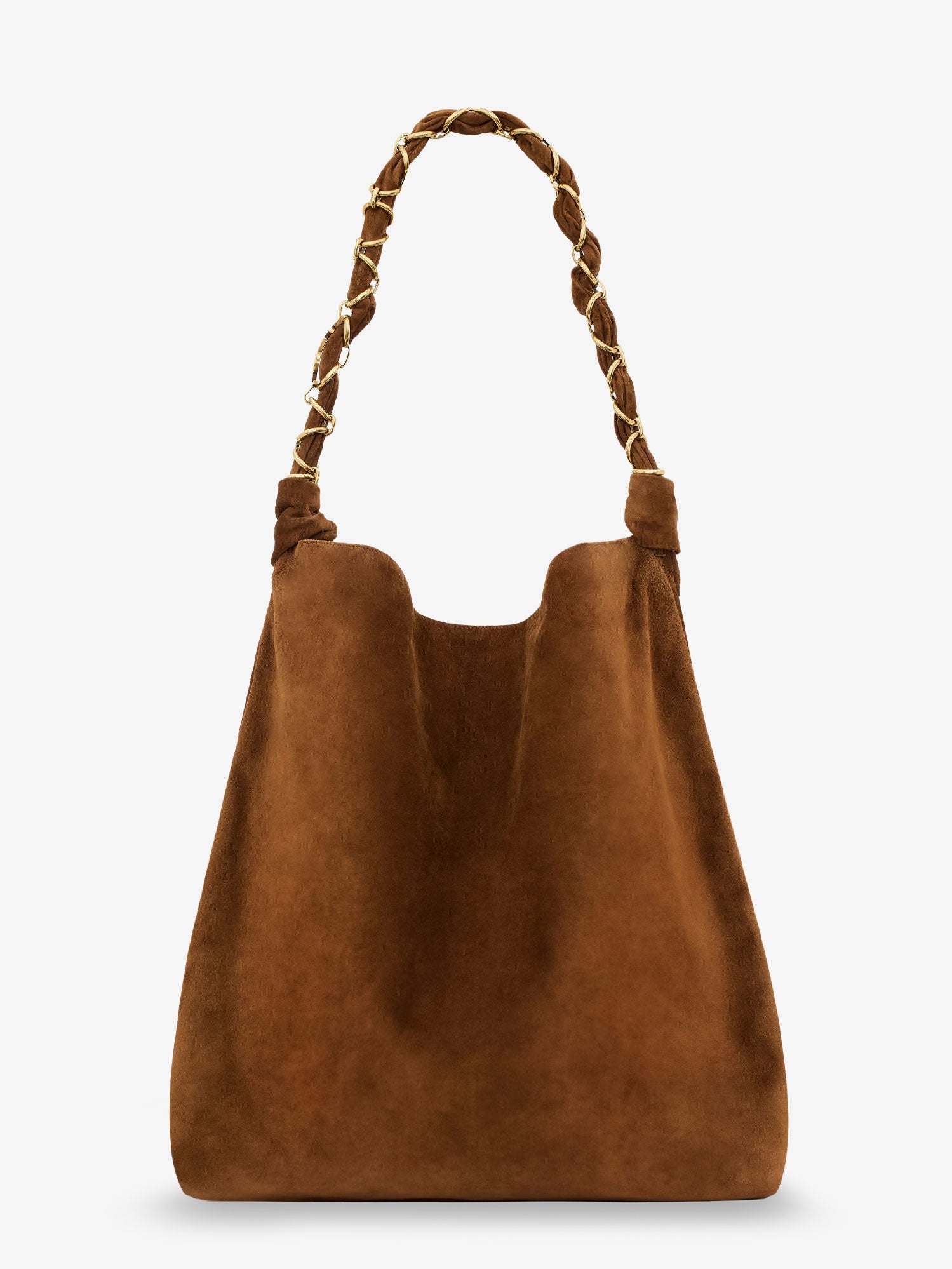 Saint Laurent Amalia Suede Shoulder Bag
