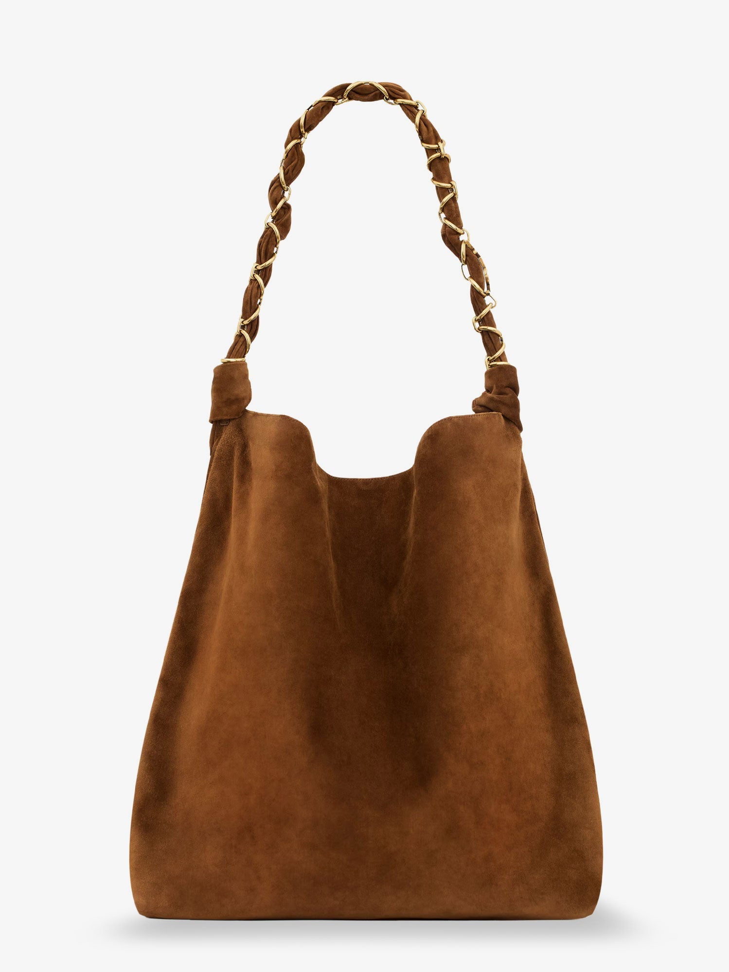Saint Laurent Amalia Suede Shoulder Bag