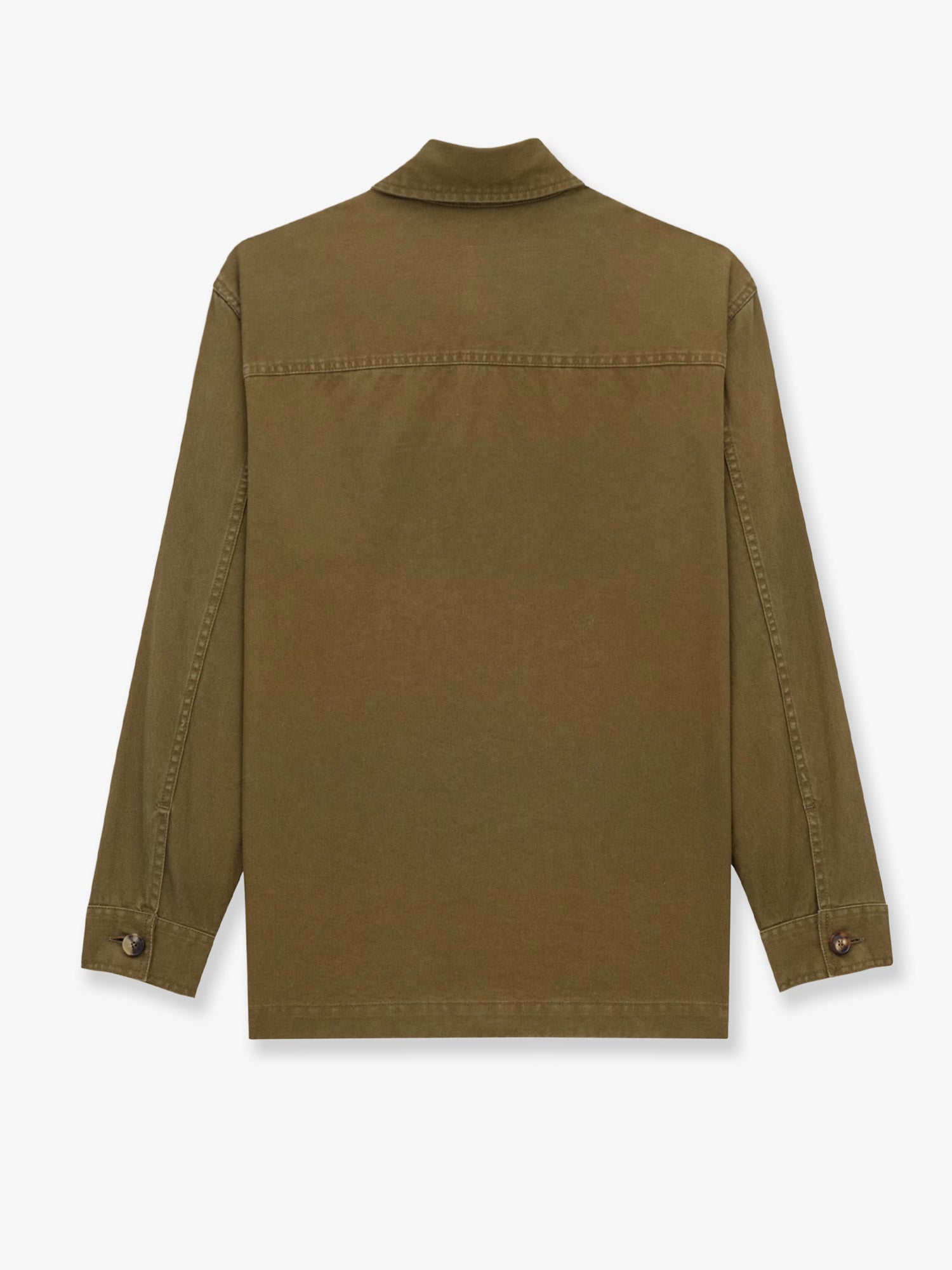 Saint Laurent Cotton And Linen Shirt With Embroidery