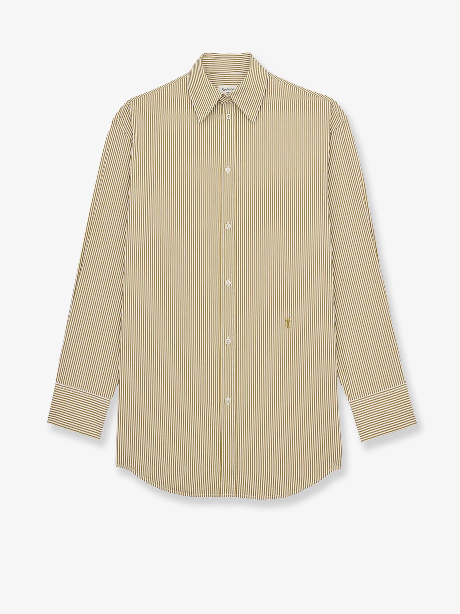 Saint Laurent Striped Cotton Shirt