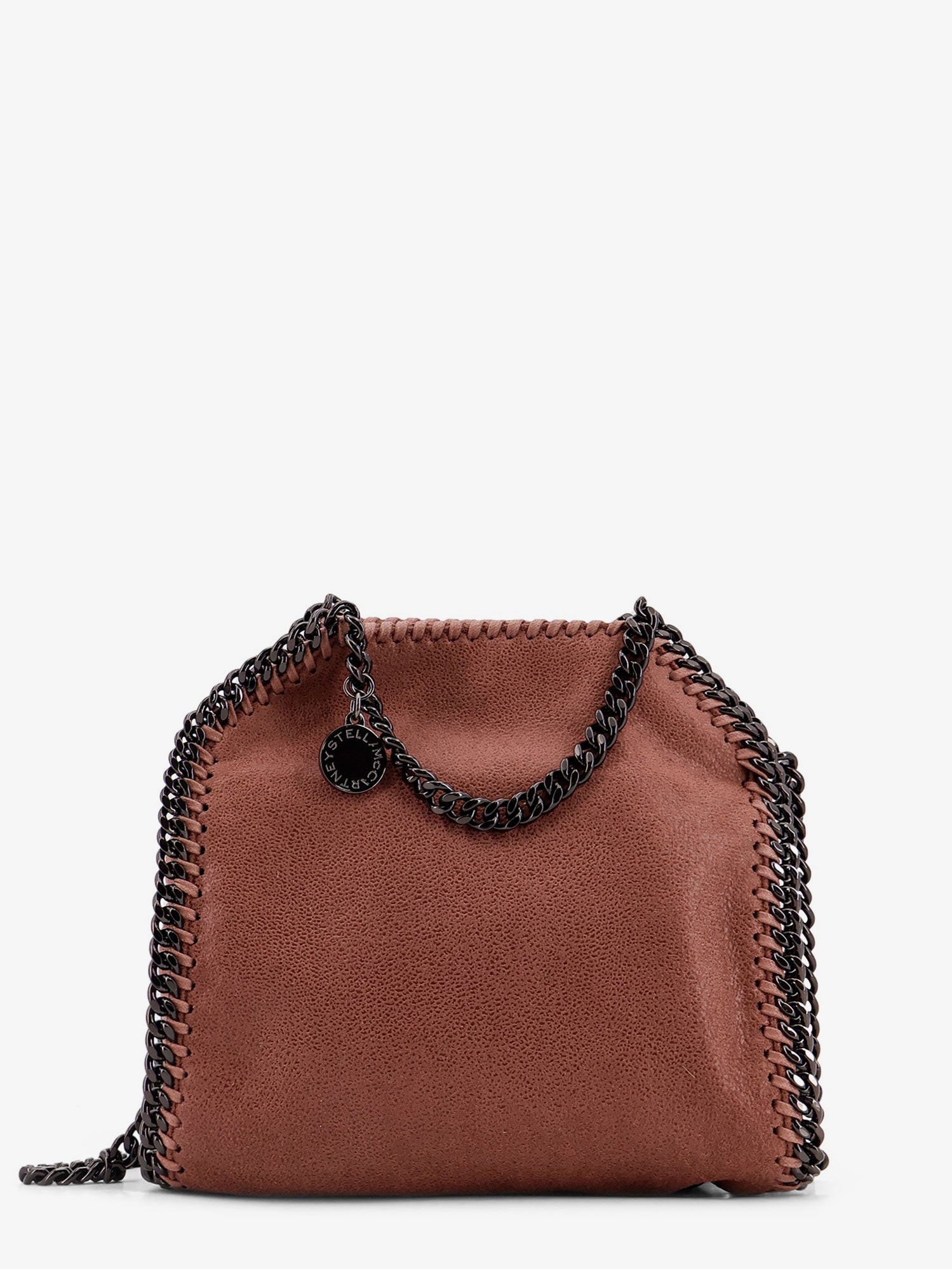 Stella Mccartney Micro Falabella Shaggy Deer Fabric Crossbody Bag