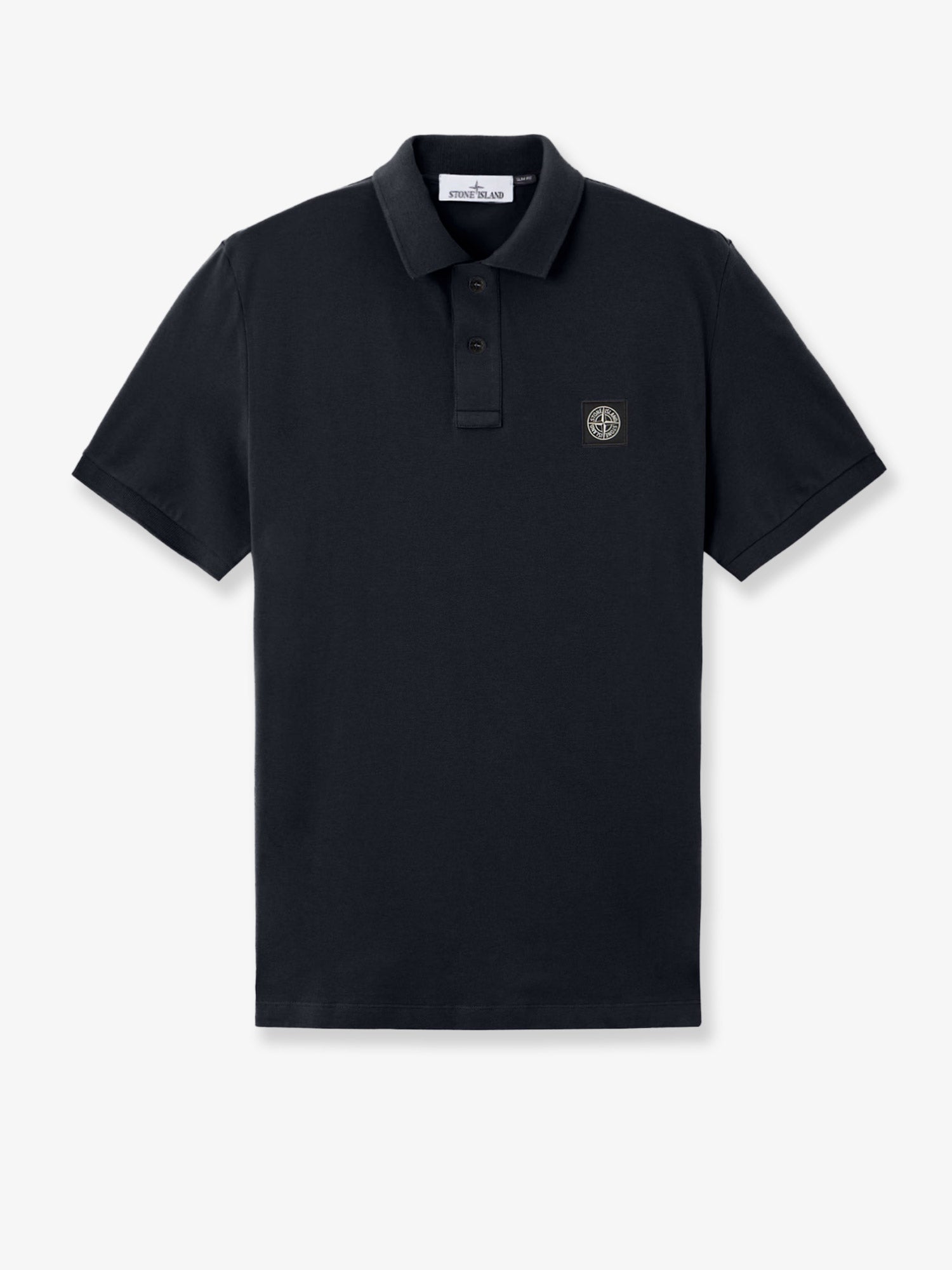 Stone Island Stretch Organic Cotton Polo Shirt