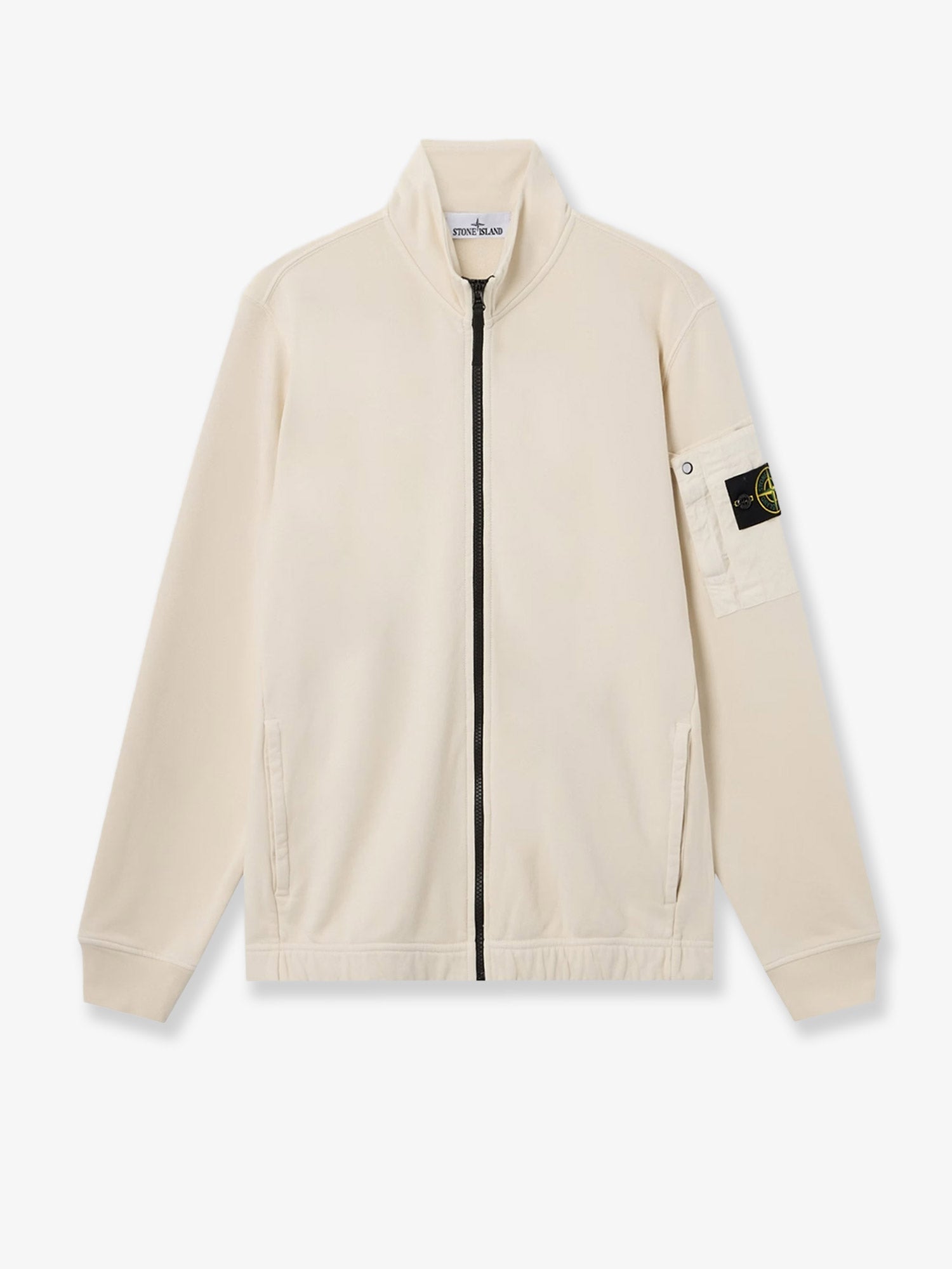 Stone Island Cotton Sweatshirt With Zip