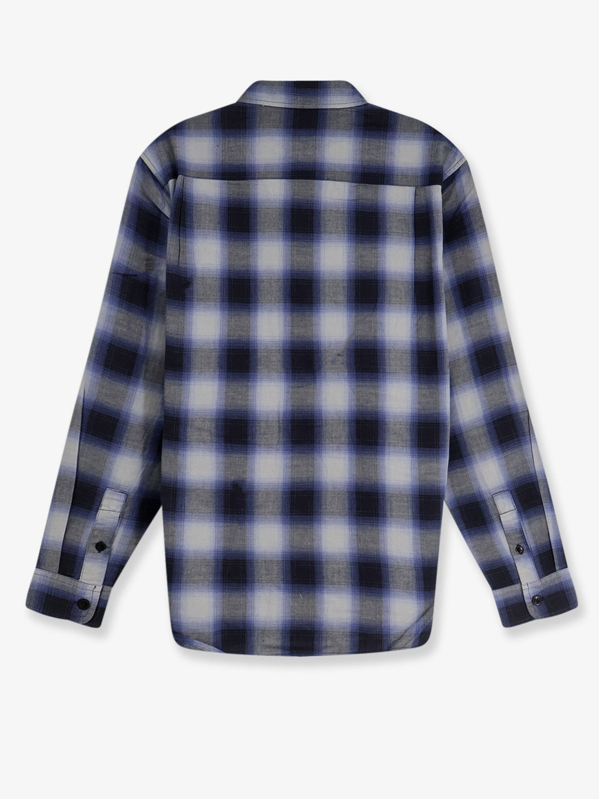 Stüssy Beach Ombre Plaid Madras Cotton Shirt