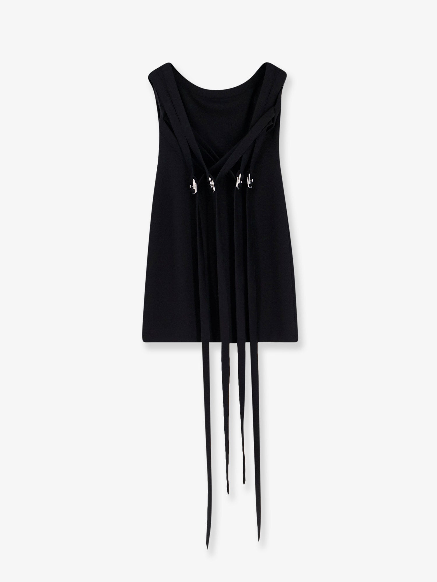 The Attico Viscose Blend Mini Dress