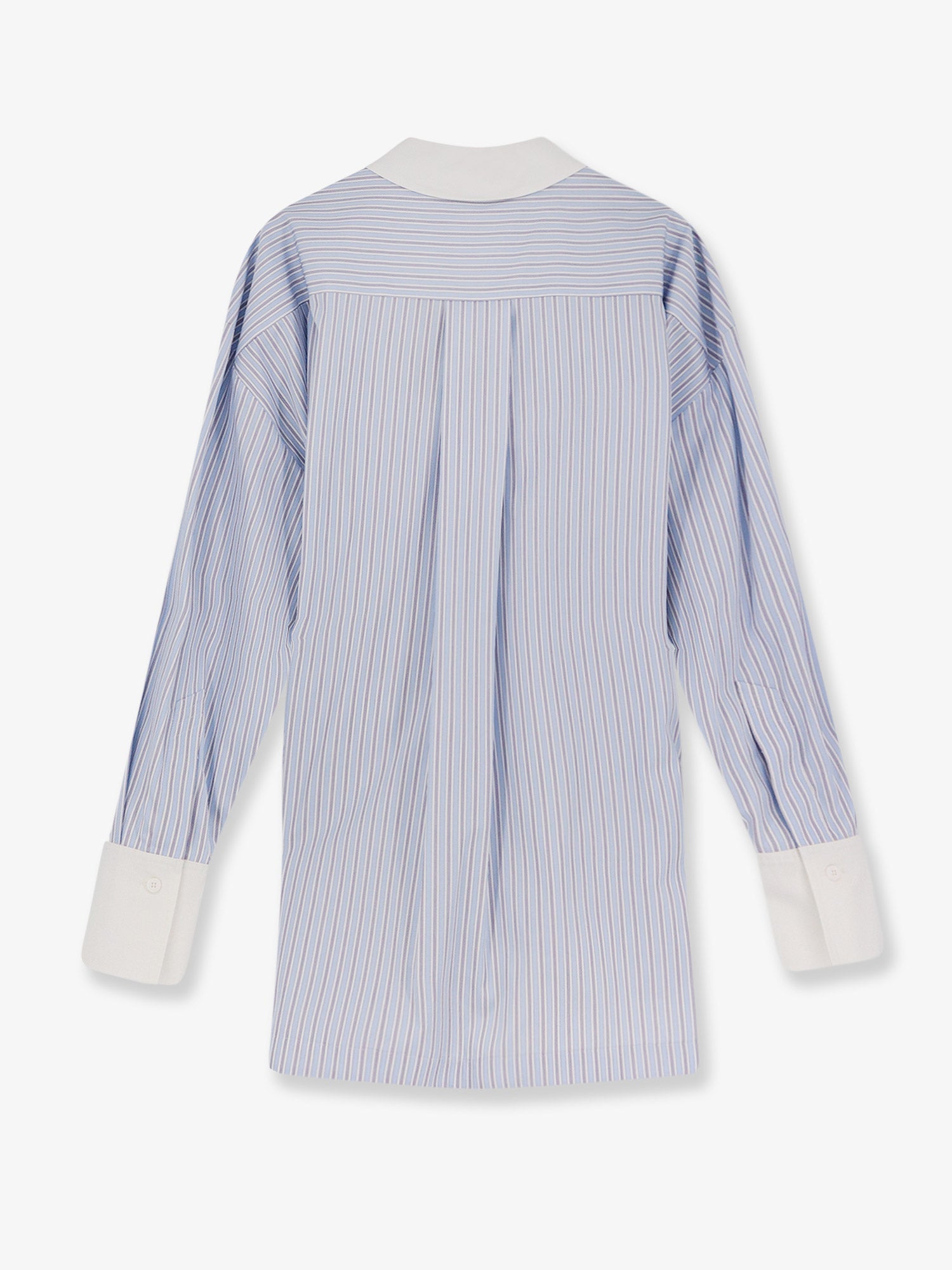 The Attico Oversize Striped Cotton Shirt