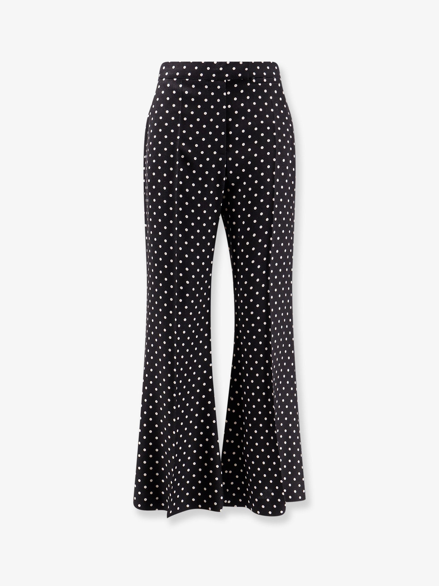 Valentino Polka-dots Viscose Trousers
