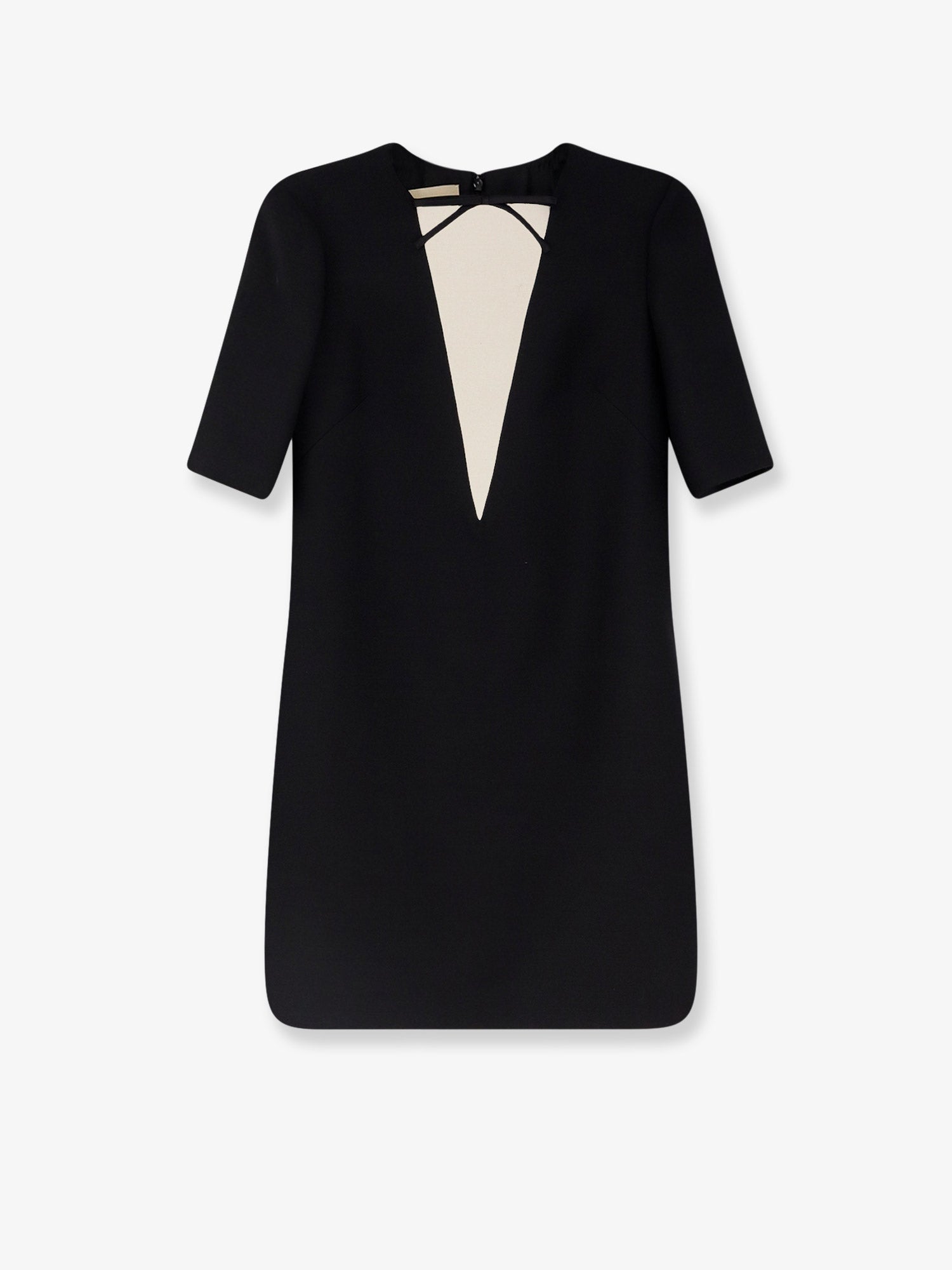 Valentino Virgin Wool And Silk Mini Dress