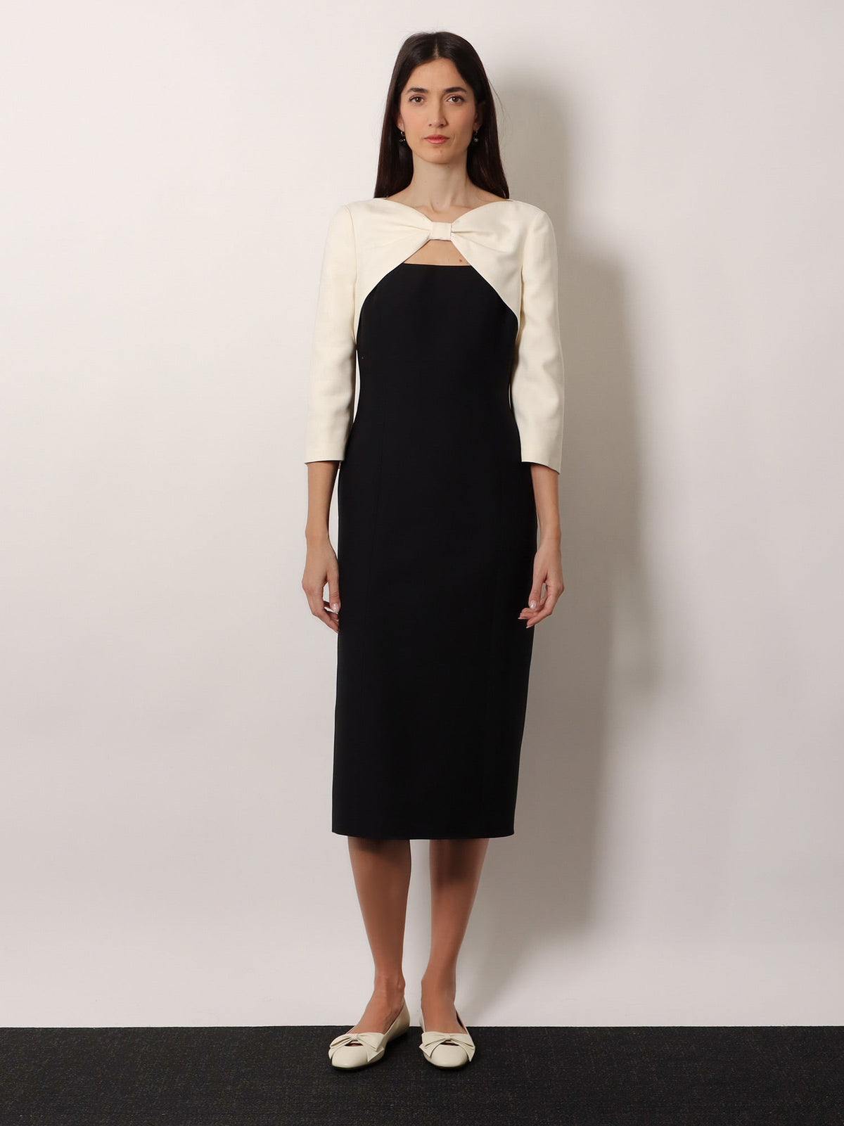 Valentino Crêpe Midi Dress
