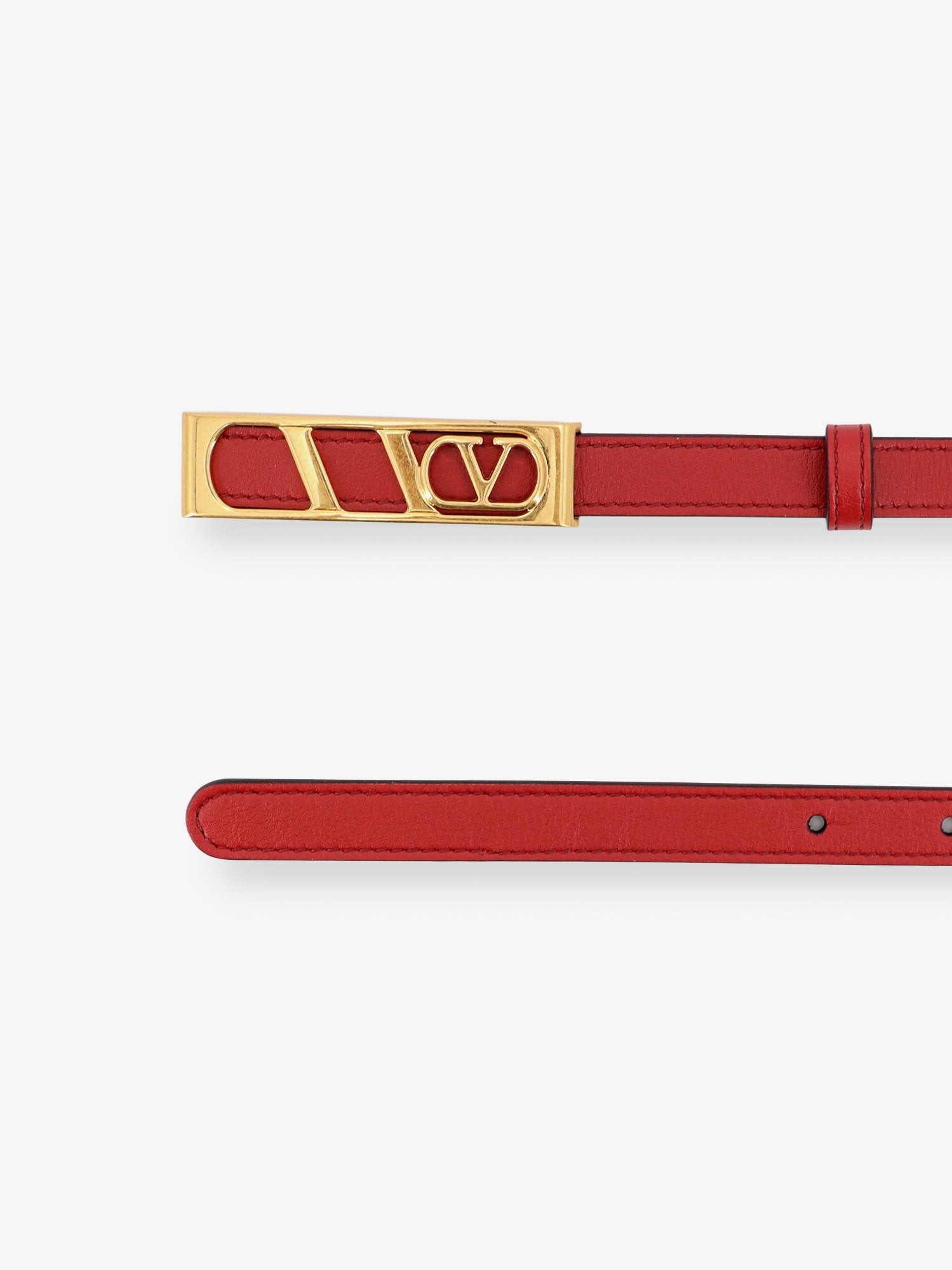 Valentino Vlogo Signature Leather Belt