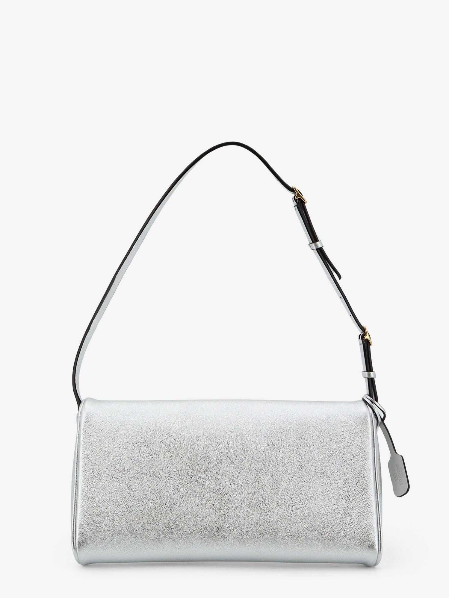Valentino Devain Laminated Leather Shoulder Bag