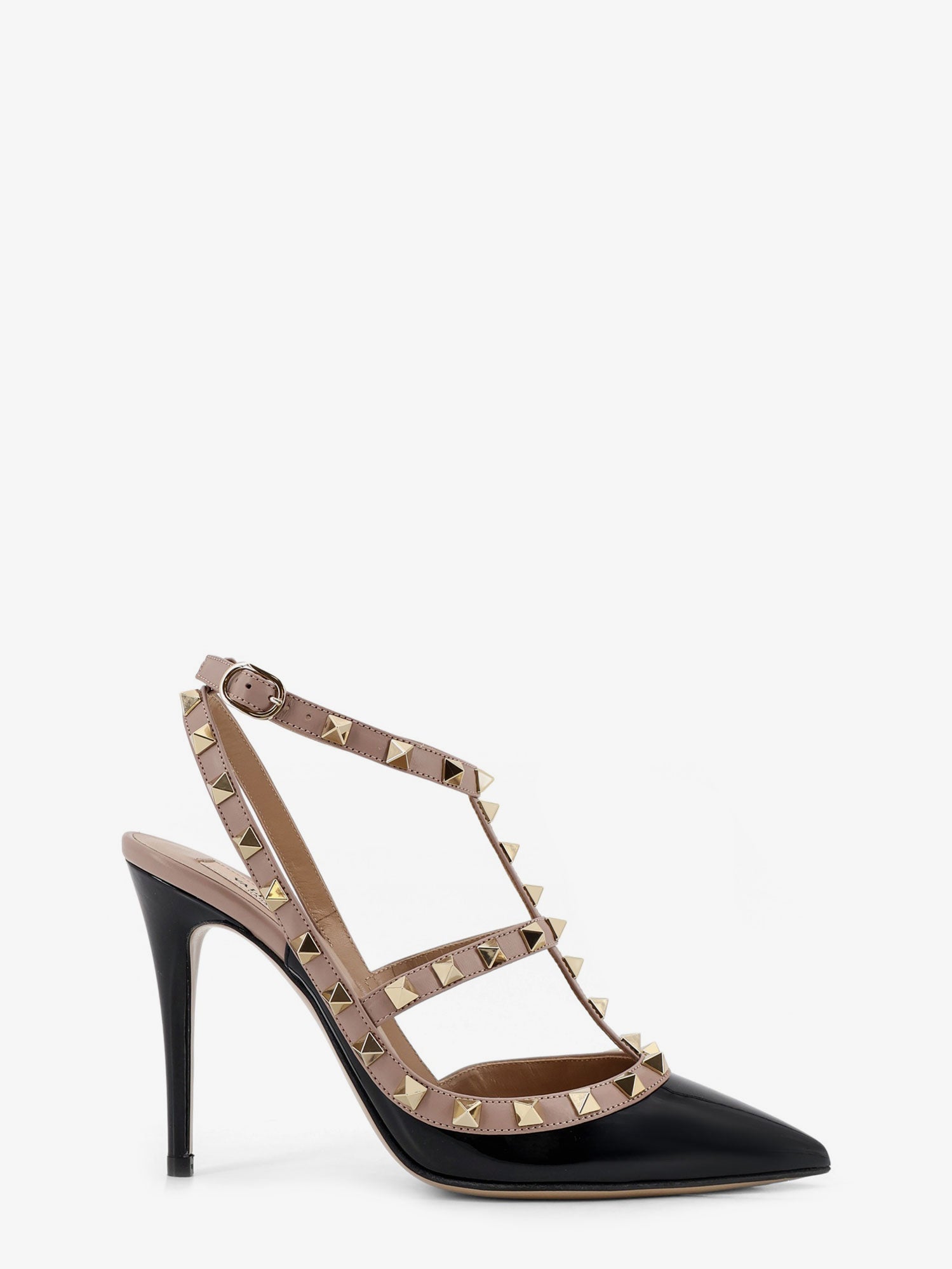 Valentino Rockstud Patent Leather Pumps With Iconic Studs