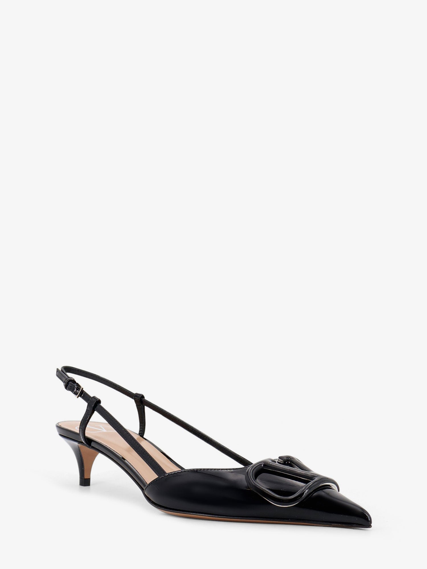 Valentino Patent Leather Pumps With Vlogo Signature On The Front