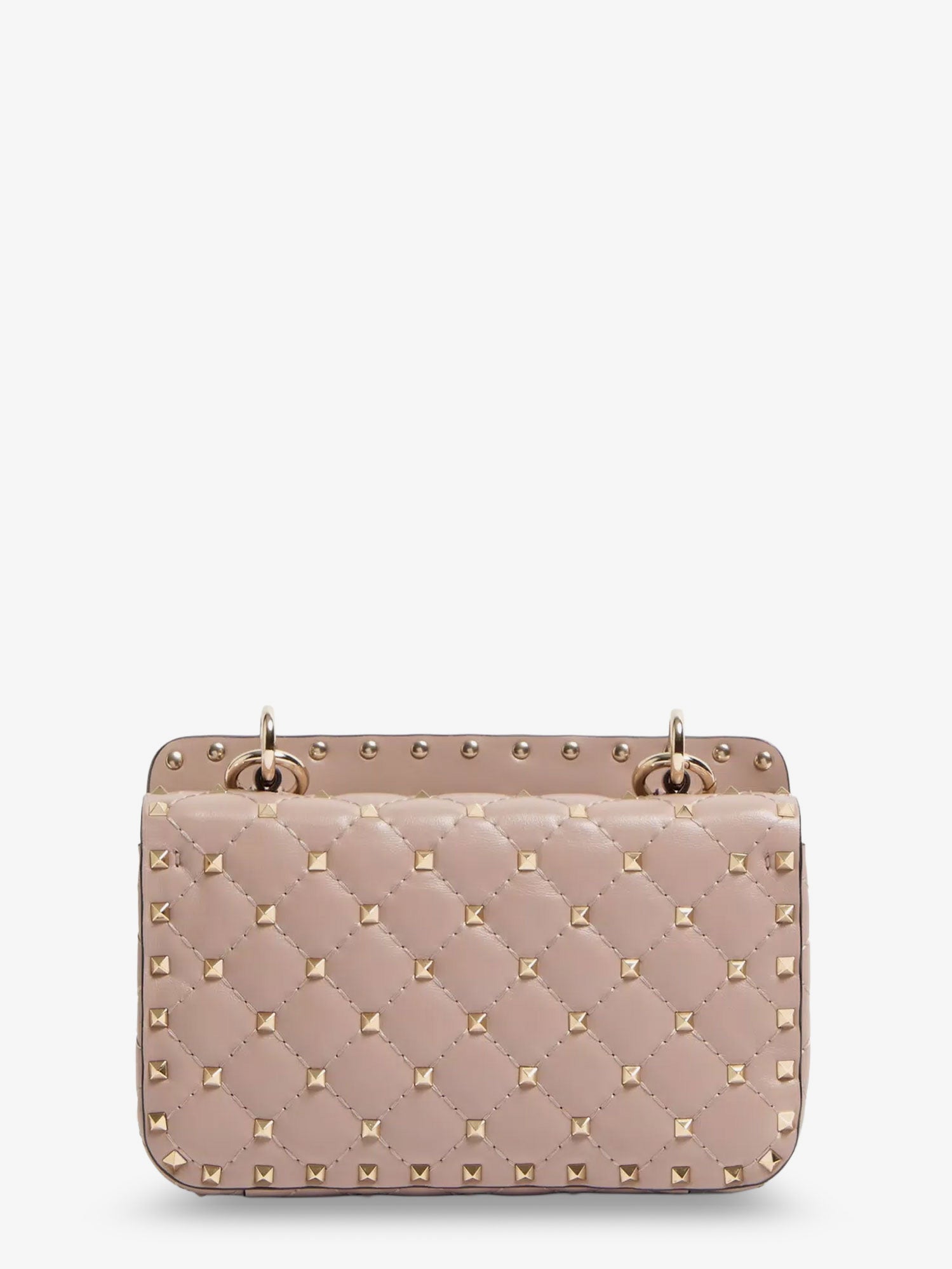 Valentino Rockstud Spike Leathercrossbody Bag With Iconic All-over Studs