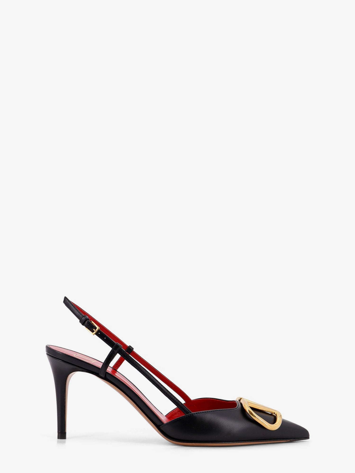 Valentino Vlogo Signature Leather Pumps