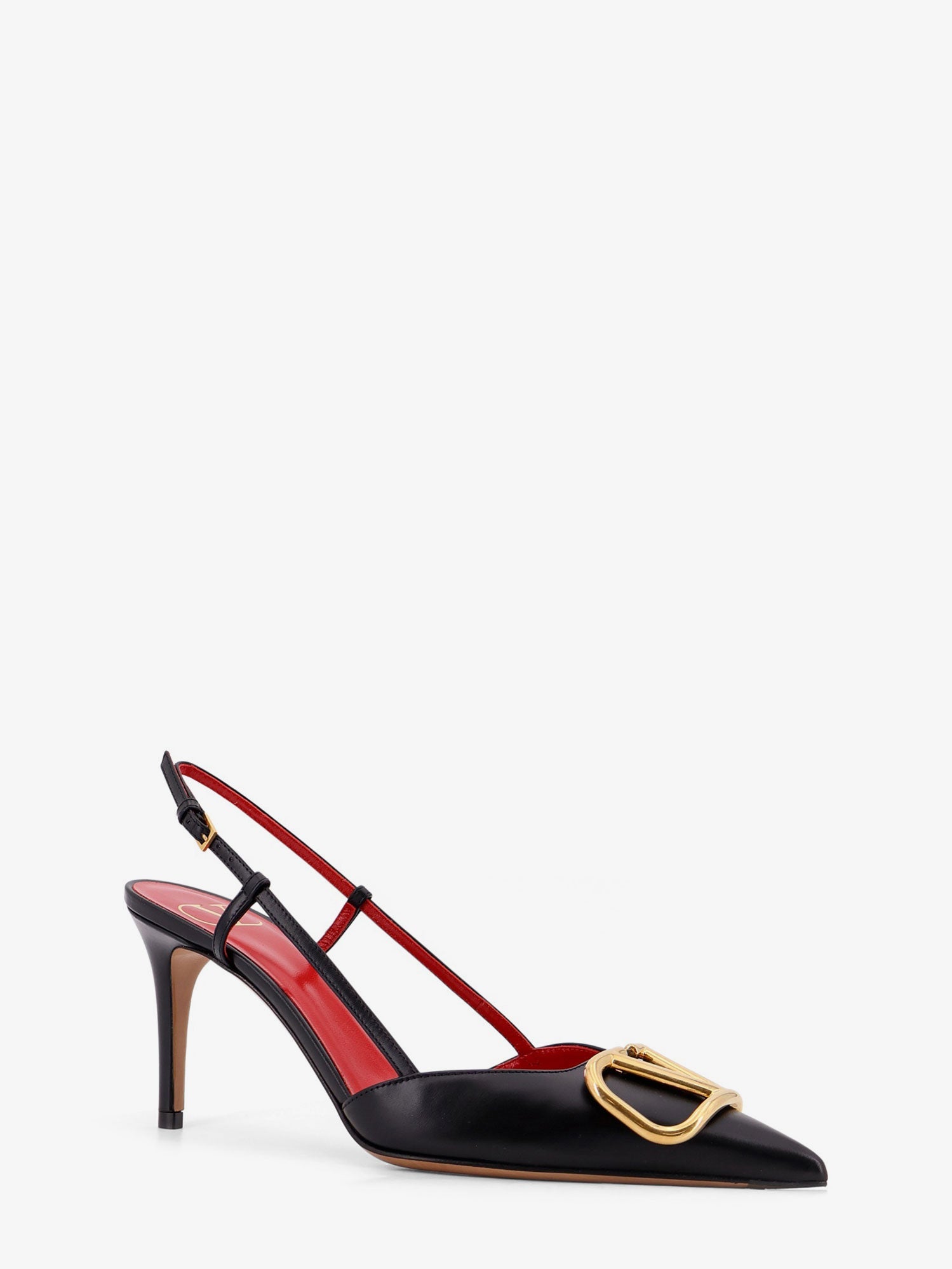 Valentino Vlogo Signature Leather Pumps