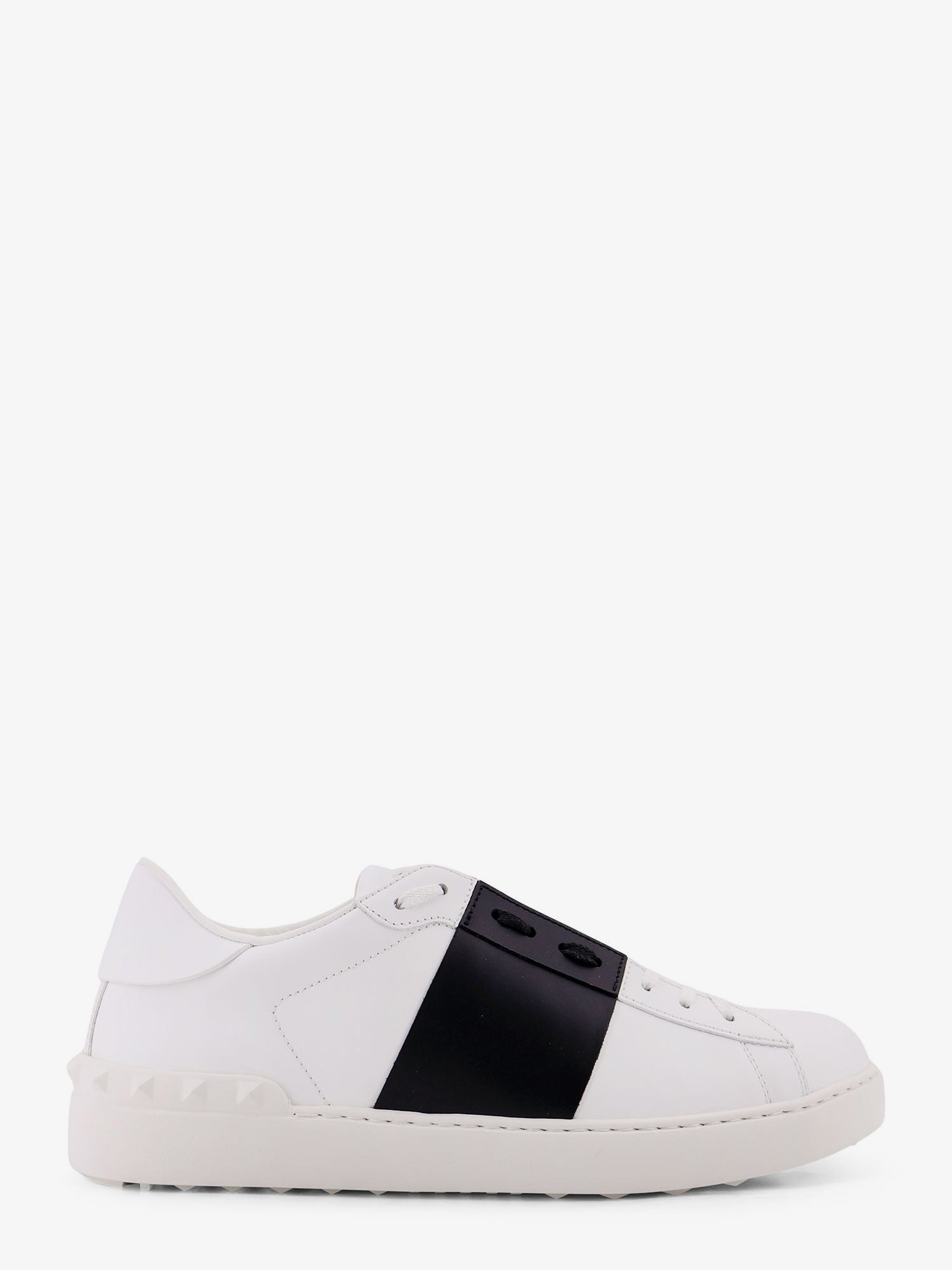 Valentino Open Leather Sneakers