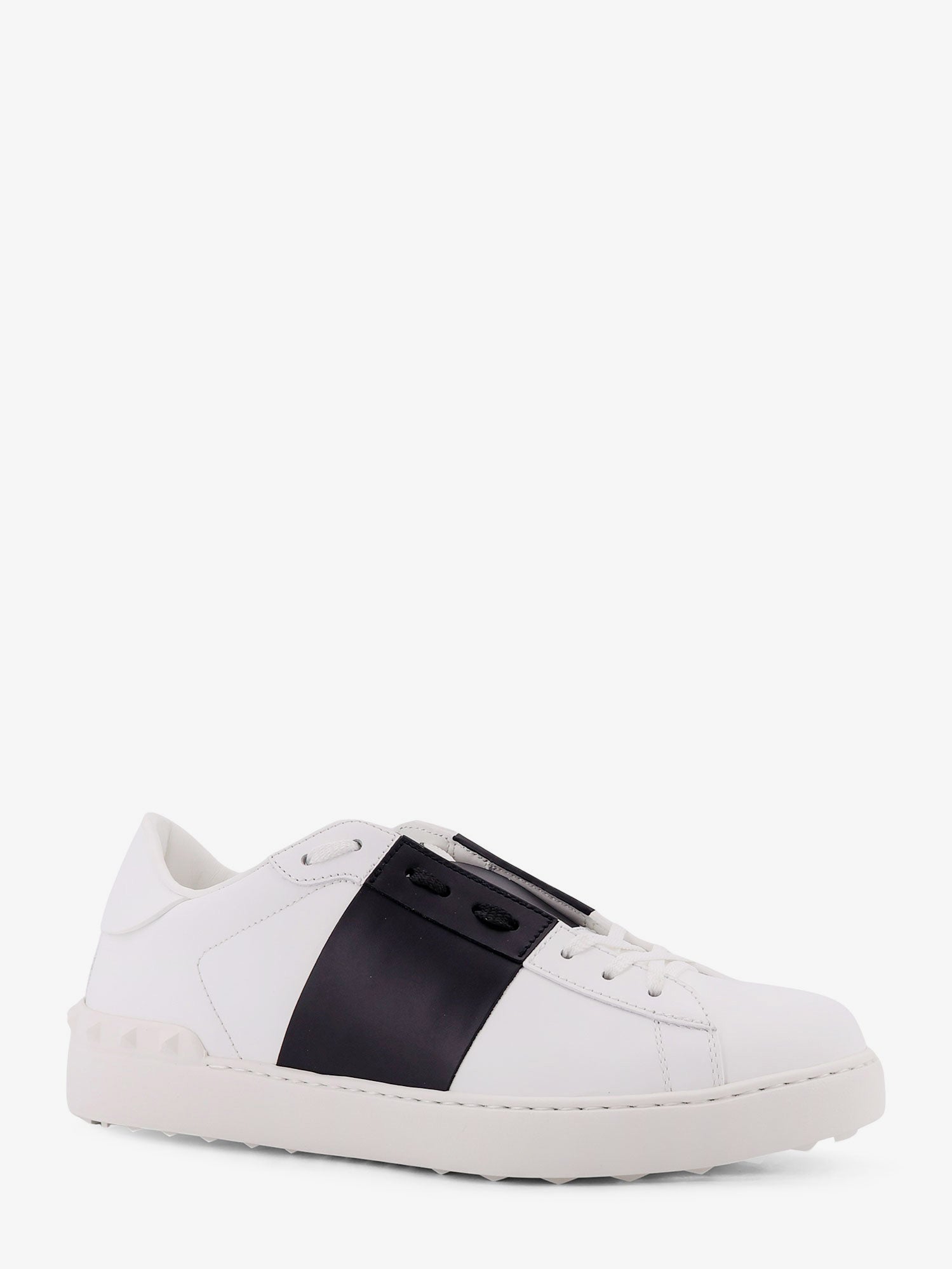 Valentino Open Leather Sneakers